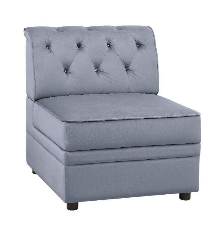 Bois II Velvet Modular Sofa Set