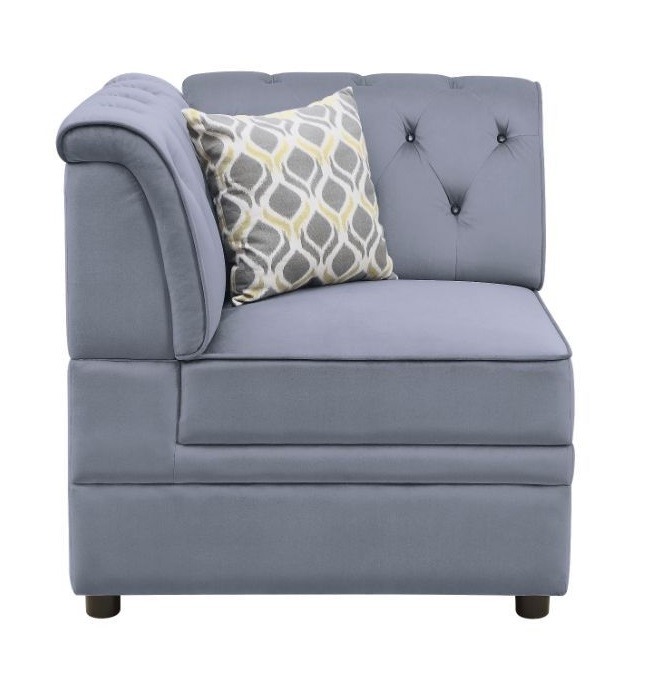 Bois II Velvet Modular Sofa Set