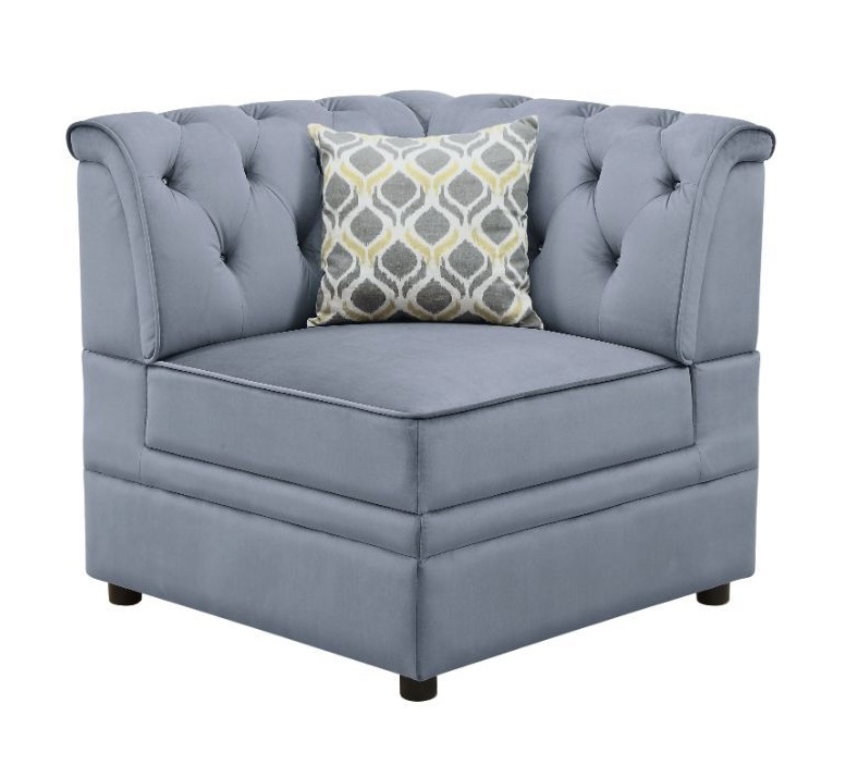 Bois II Velvet Modular Sofa Set