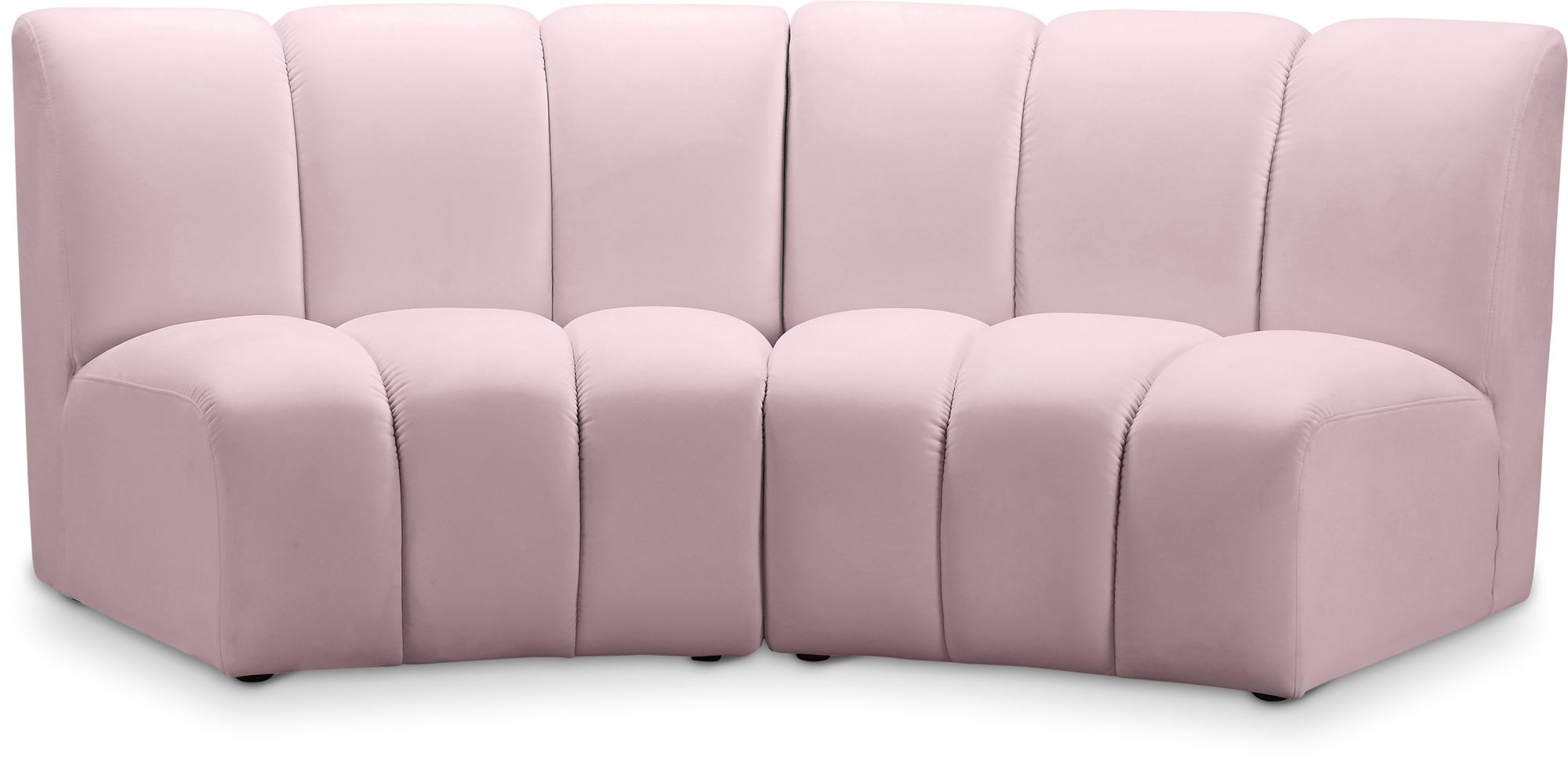 Infinity Velvet Modular Loveseat