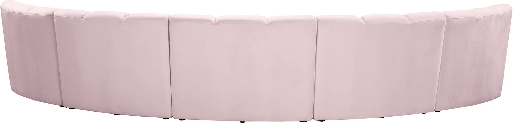 Infinity 167" 5-Piece Boucle Fabric Sectional Sofa