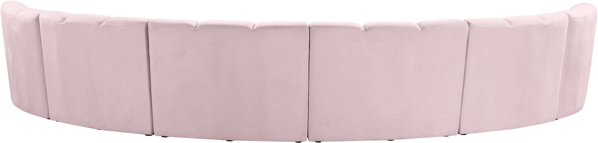 Infinity 174" 6-Piece Velvet Modular Sectional