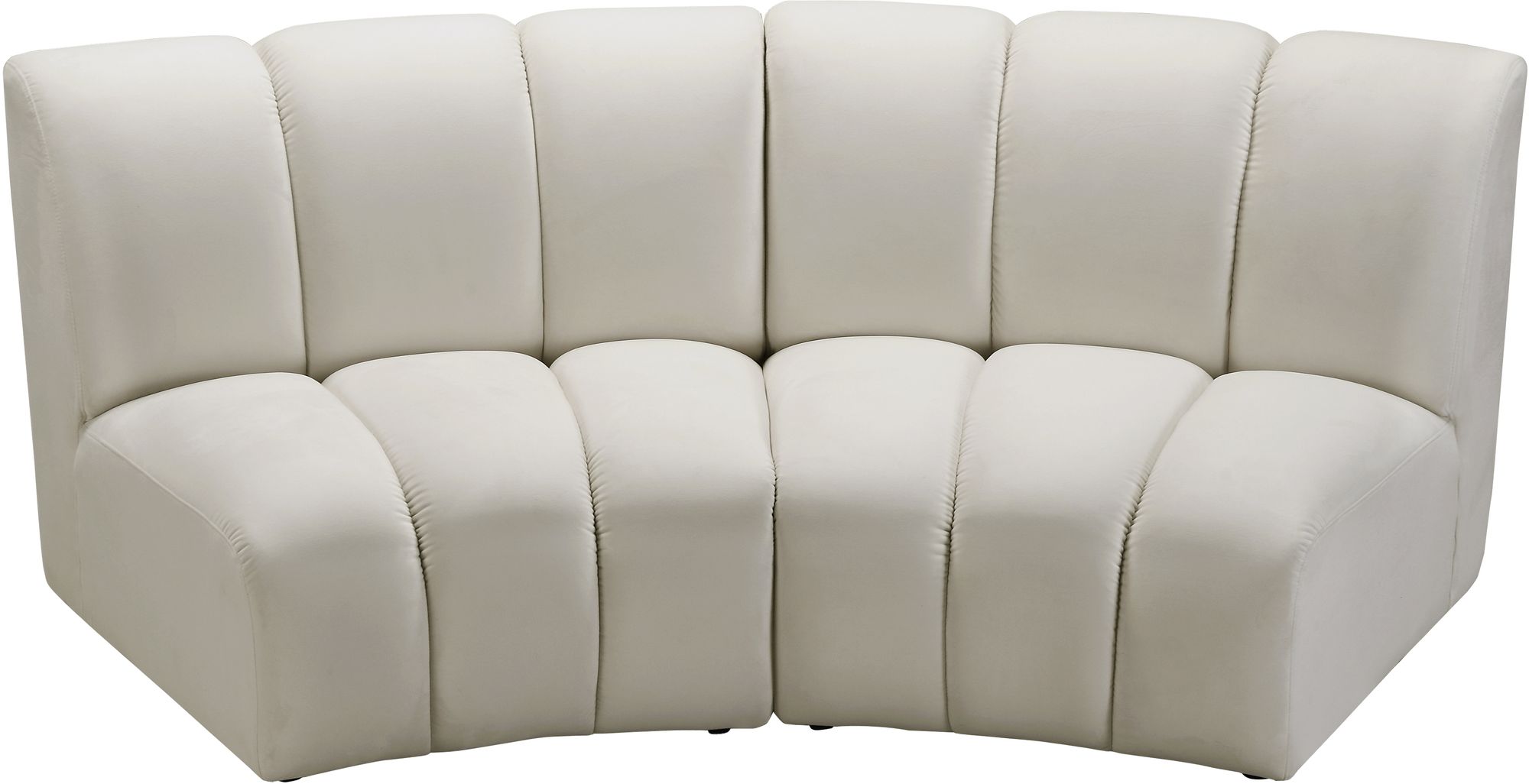 Infinity Velvet Modular Loveseat