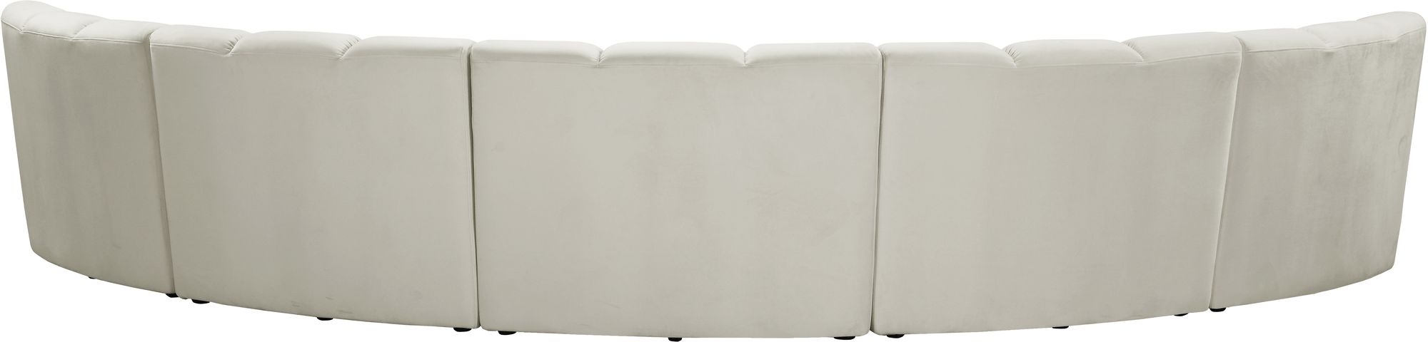 Infinity 167" 5-Piece Boucle Fabric Sectional Sofa