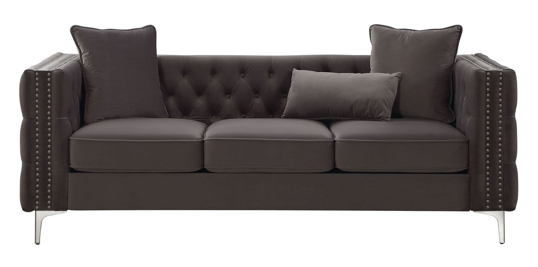 Gillian II Velvet Living Room Set
