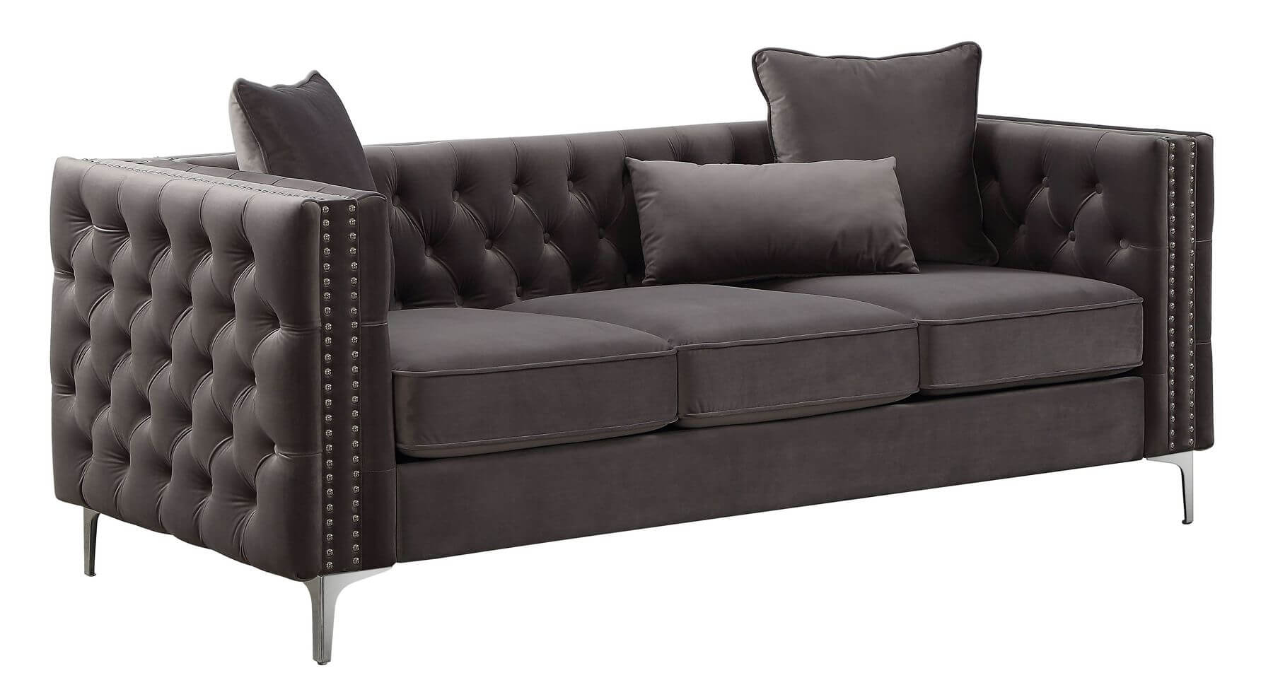 Gillian II Velvet Sofa