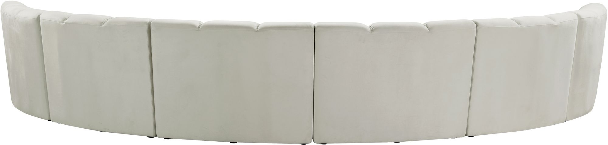 Infinity 174" 6-Piece Boucle Fabric Sectional Sofa