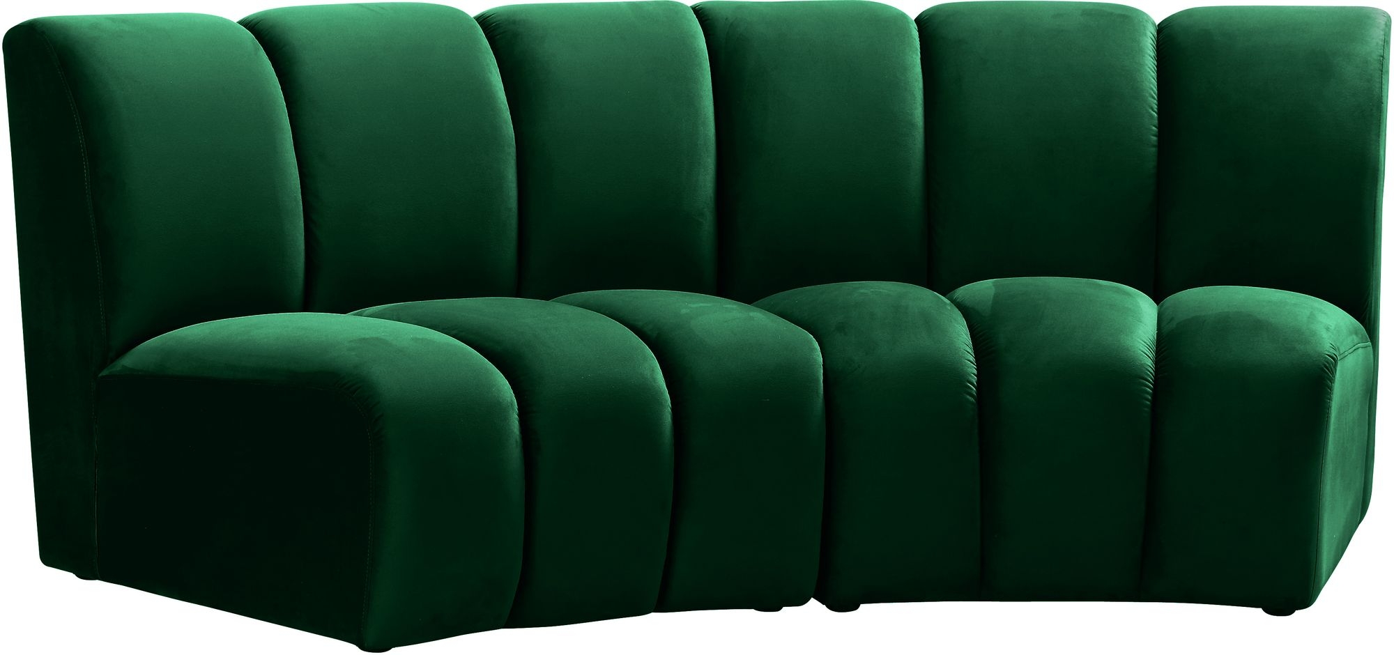 Infinity Velvet Modular Loveseat
