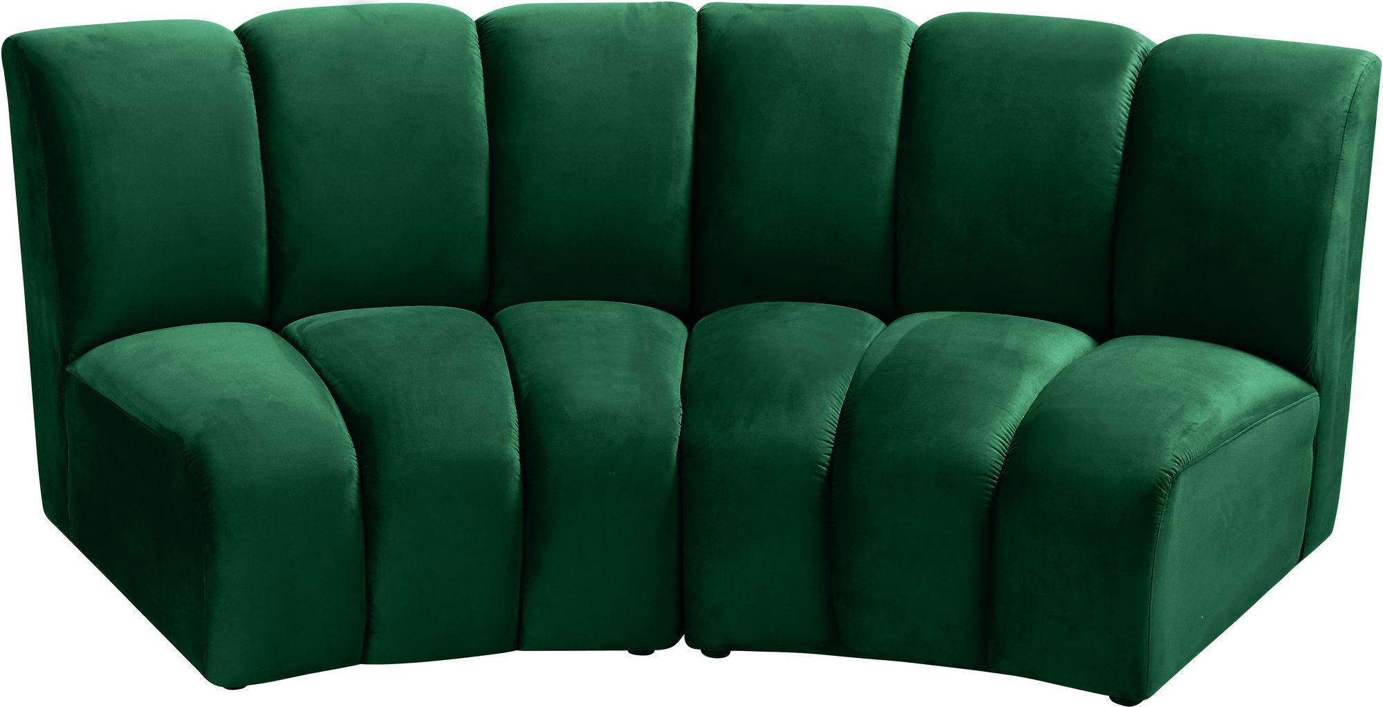 Infinity Velvet Modular Loveseat