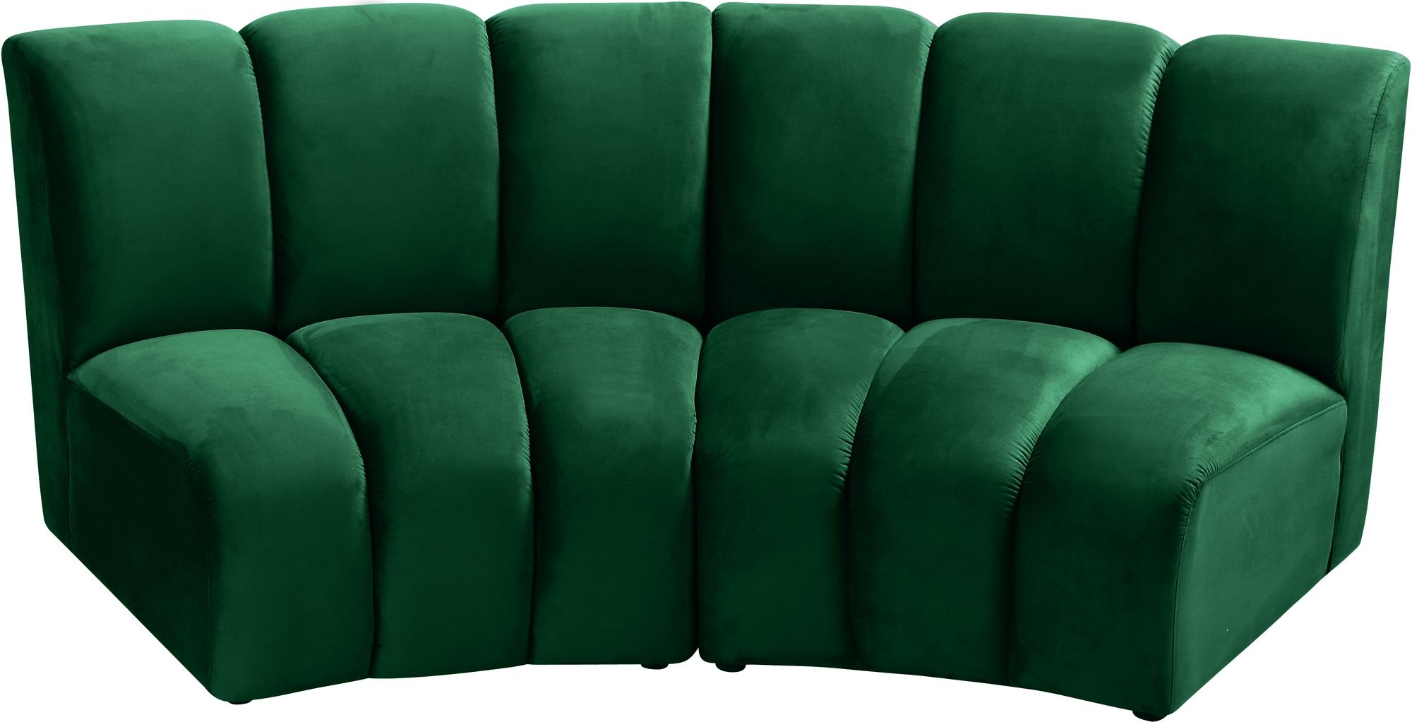 Infinity Velvet Modular Loveseat
