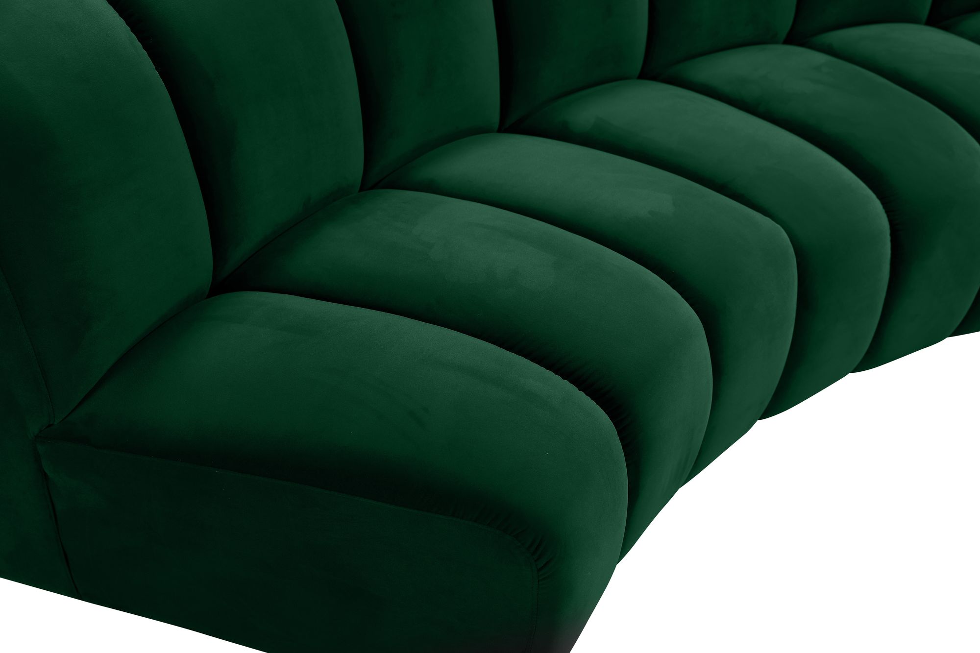 Infinity Velvet Modular Loveseat