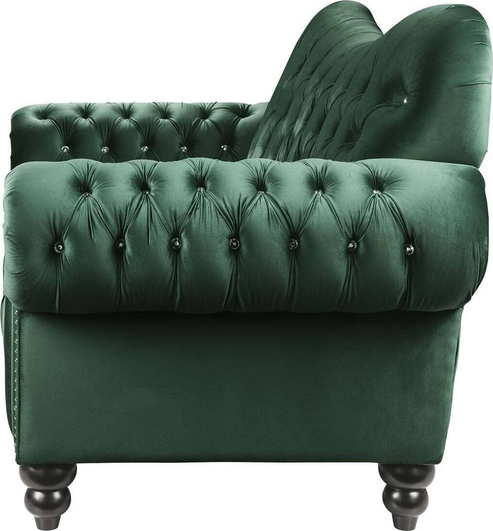 Iberis Velvet Loveseat