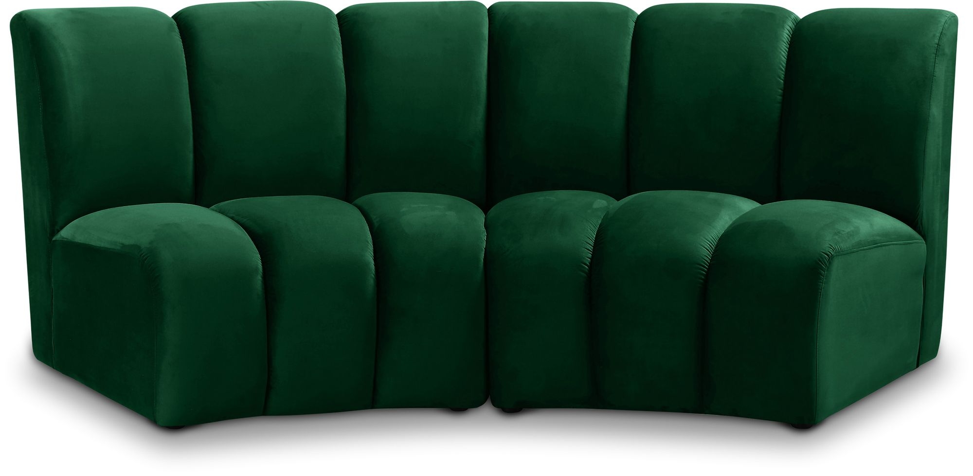 Infinity Velvet Modular Loveseat