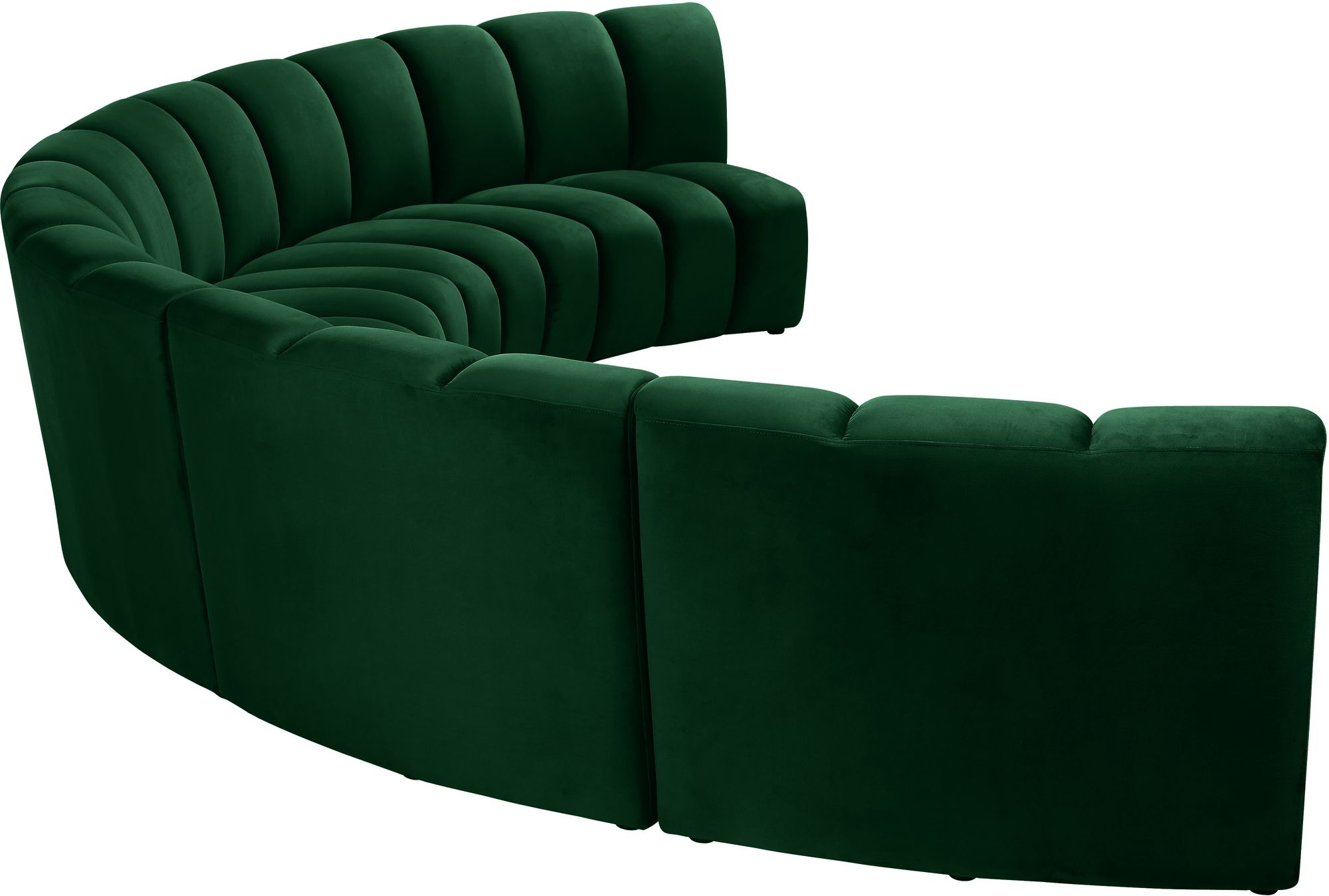 Infinity 167" 5-Piece Boucle Fabric Sectional Sofa