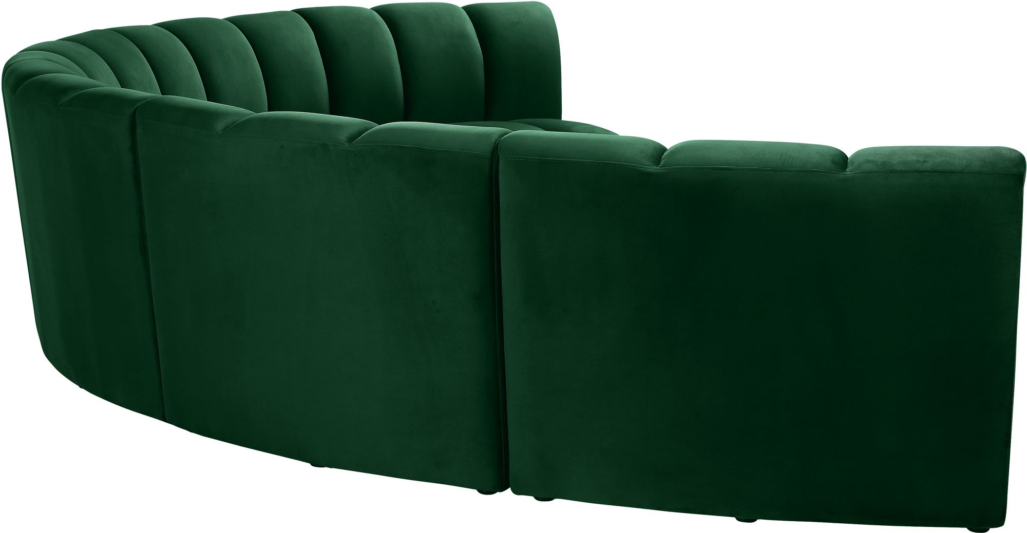 Infinity 174" 6-Piece Velvet Modular Sectional
