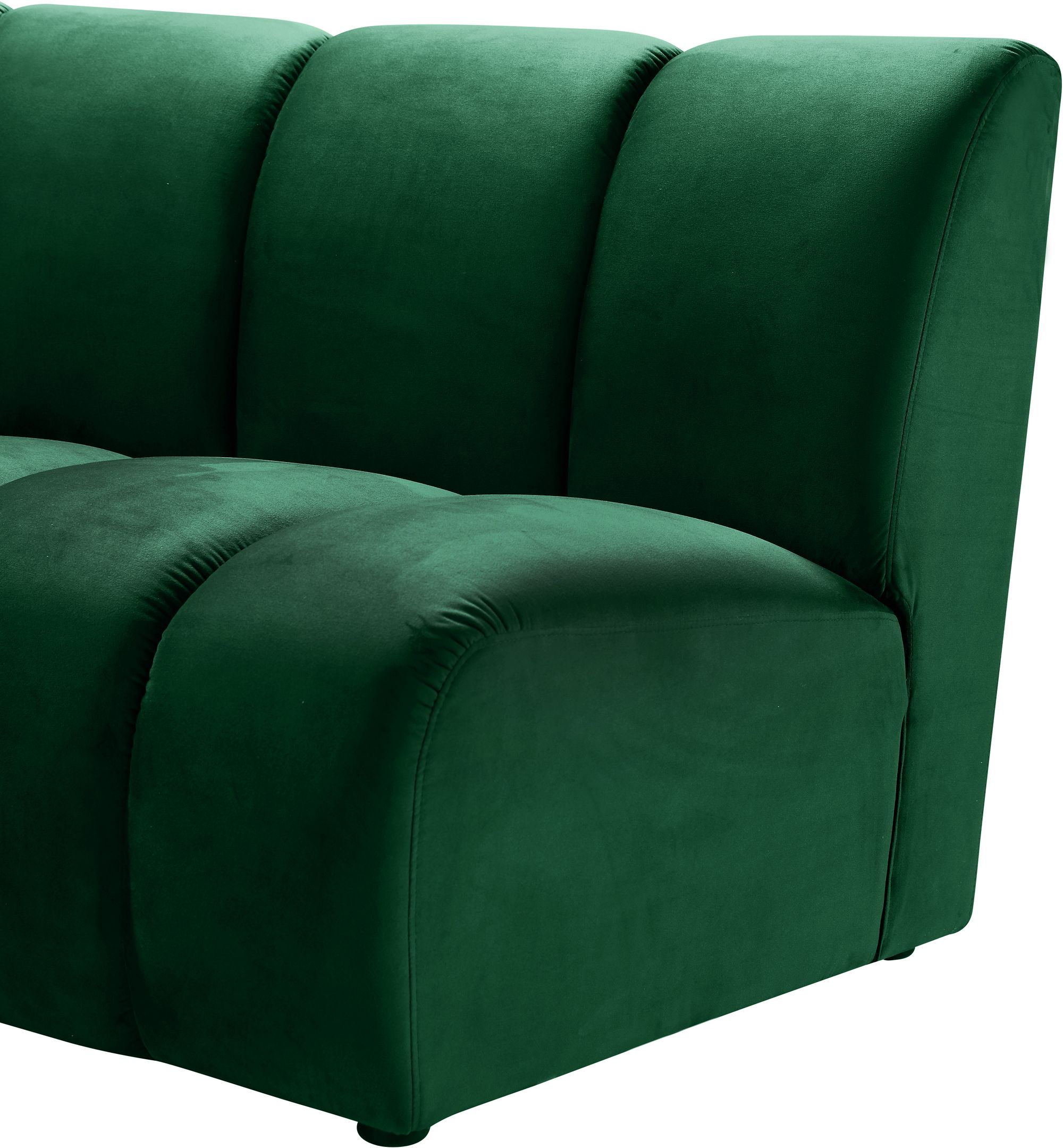 Infinity 174" 6-Piece Velvet Modular Sectional