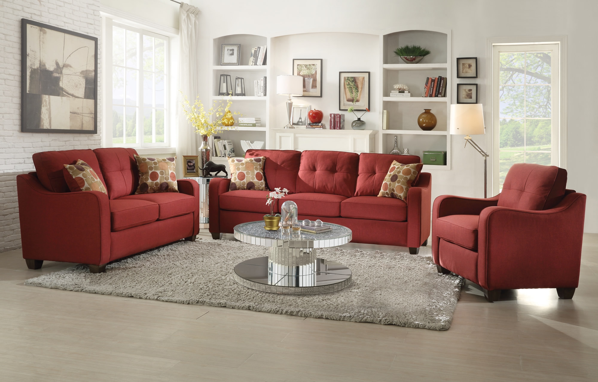 Cleavon II Fabric Living Room Set