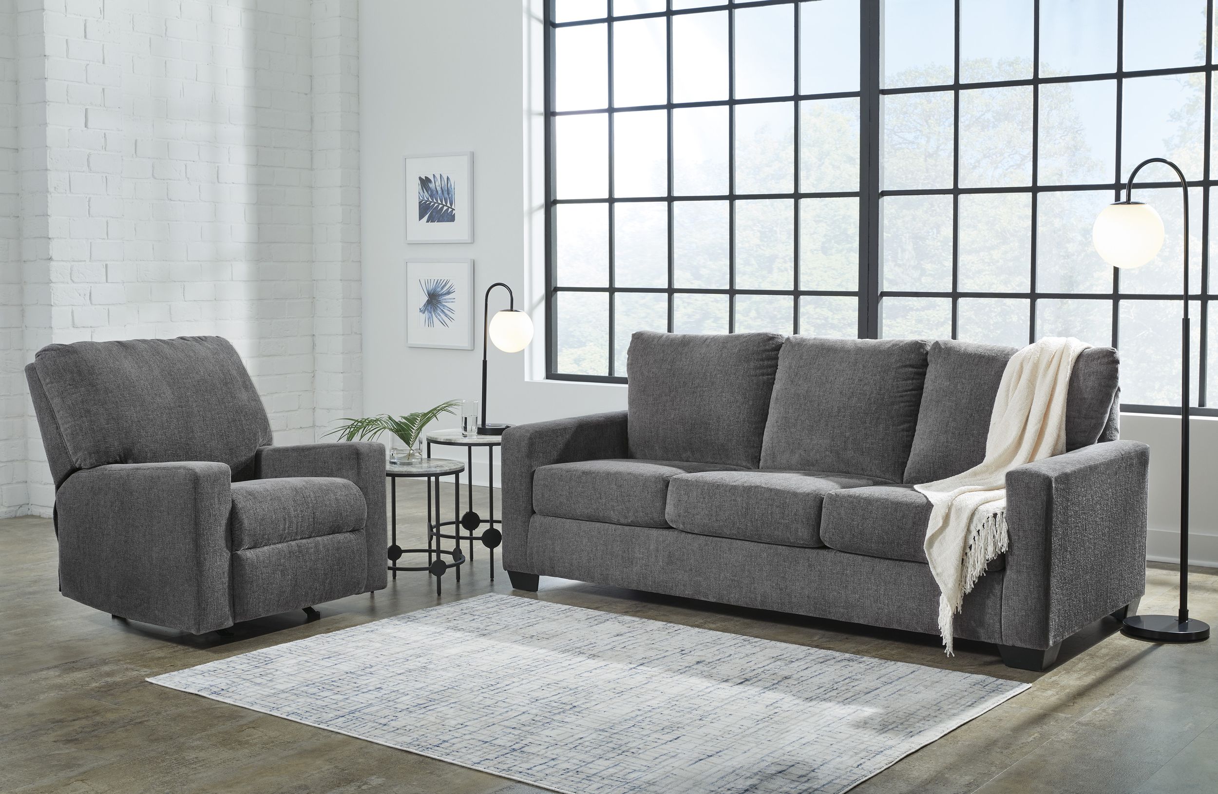 Rannis Polyester Living Room Set