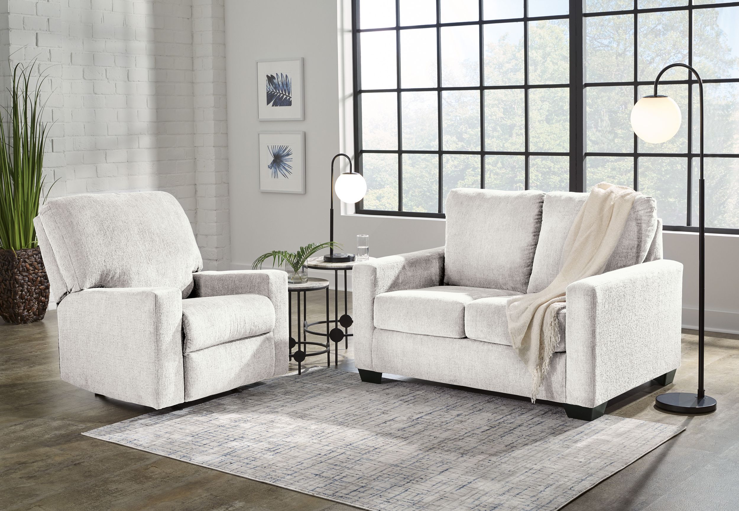 Rannis Polyester Living Room Set
