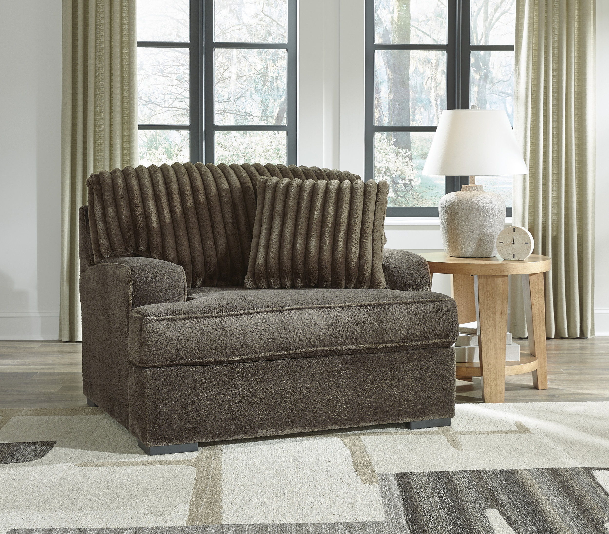 Aylesworth Polyester Chair & a Half