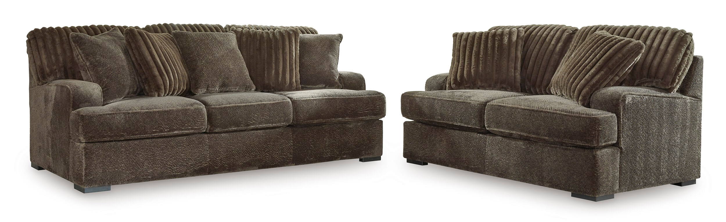 Aylesworth Fabric Sofa and Loveseat