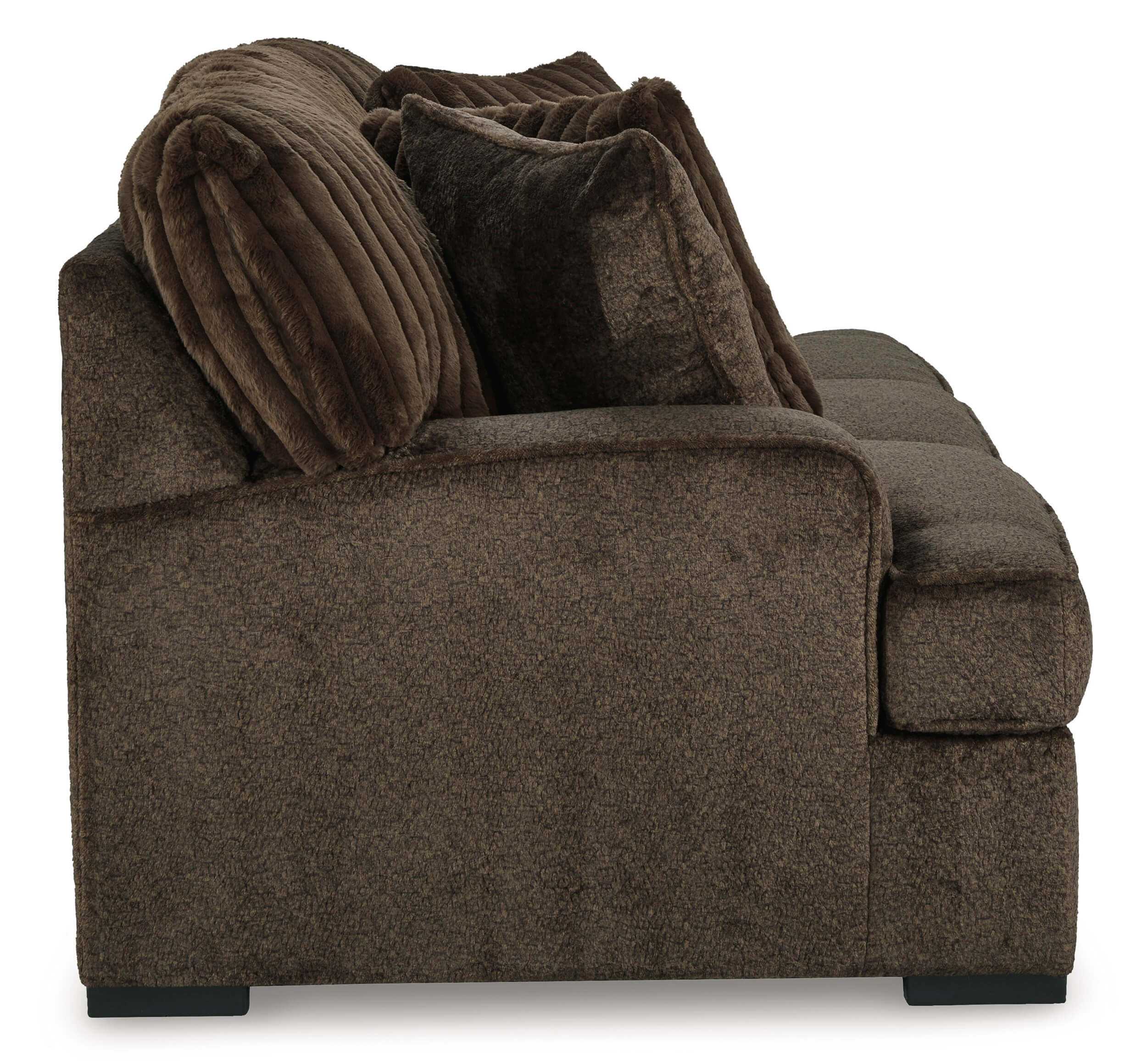 Aylesworth Chocolate Sofa BenchCraft