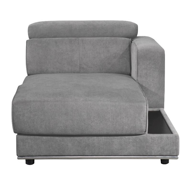 Alwin Fabric U-Shaped Sectional Sofa