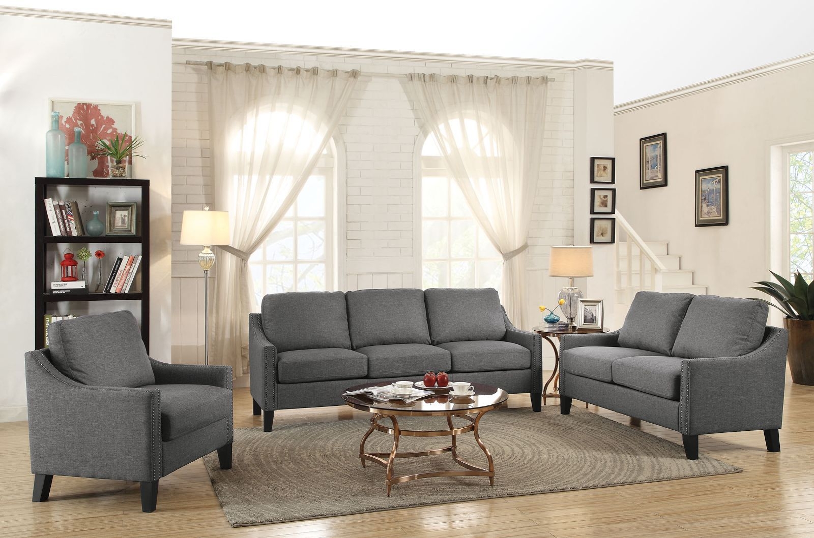 Zapata Linen Living Room Set