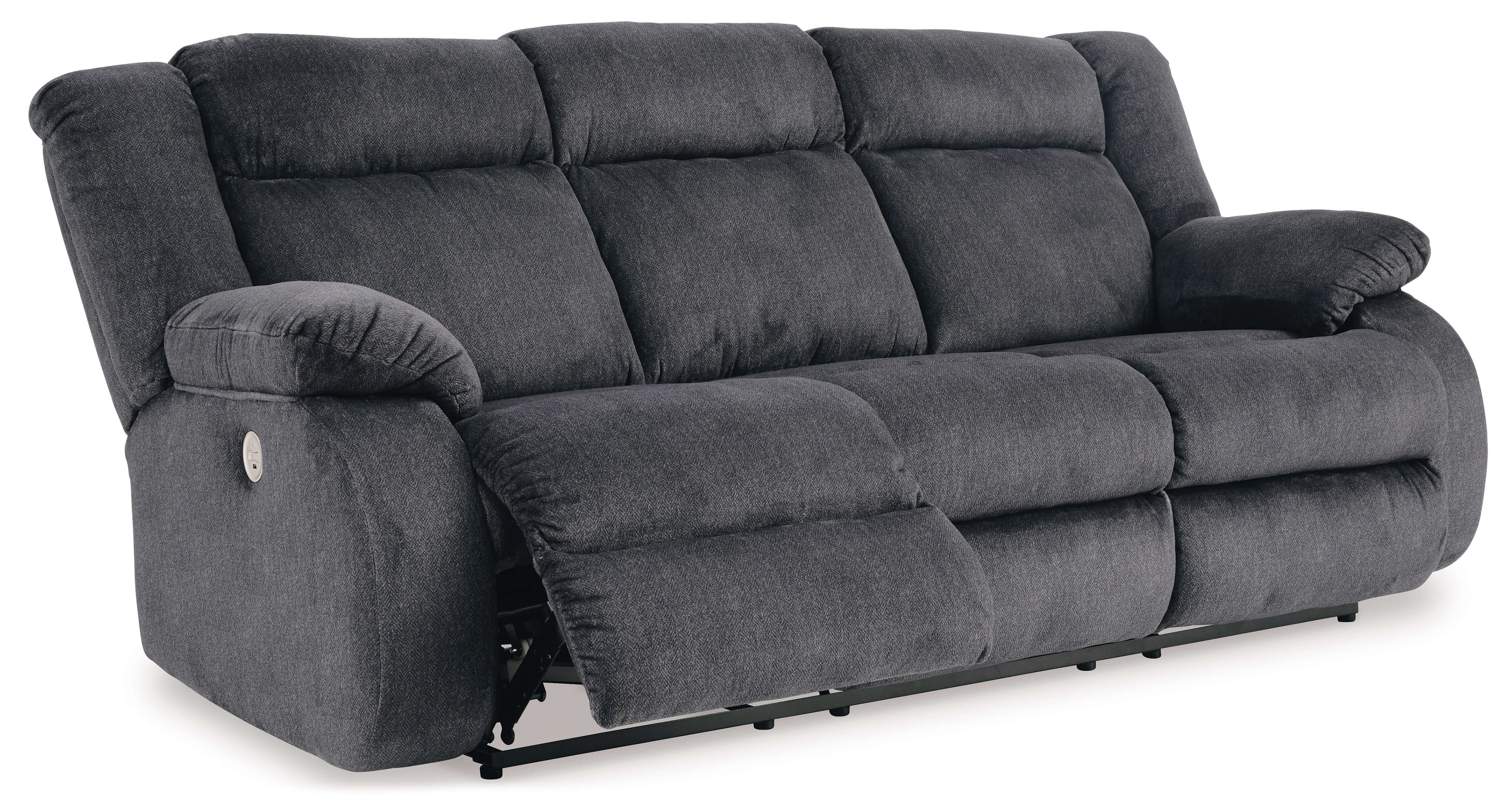 Burkner Polyester Power Reclining Sofa