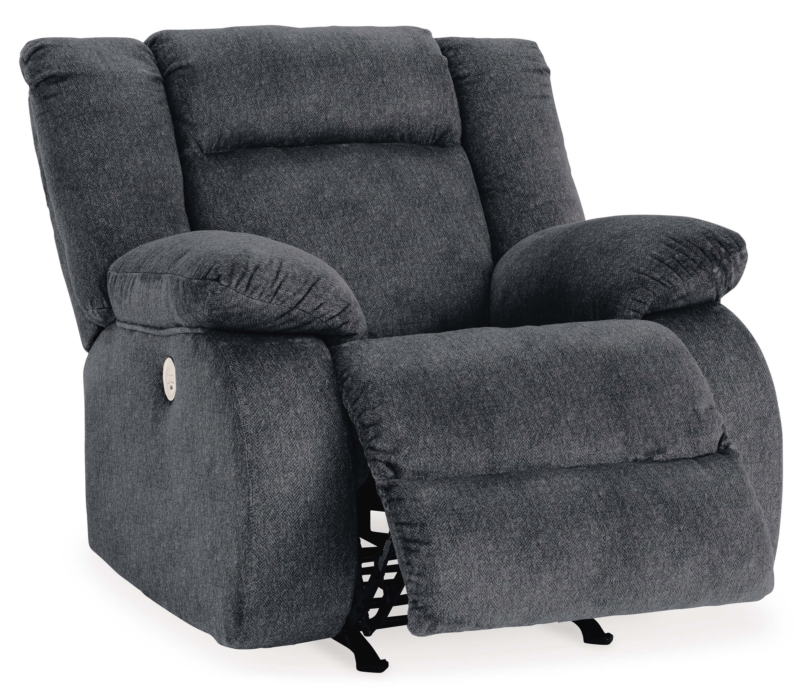 Burkner Polyester Power Reclining Chair by Ashley