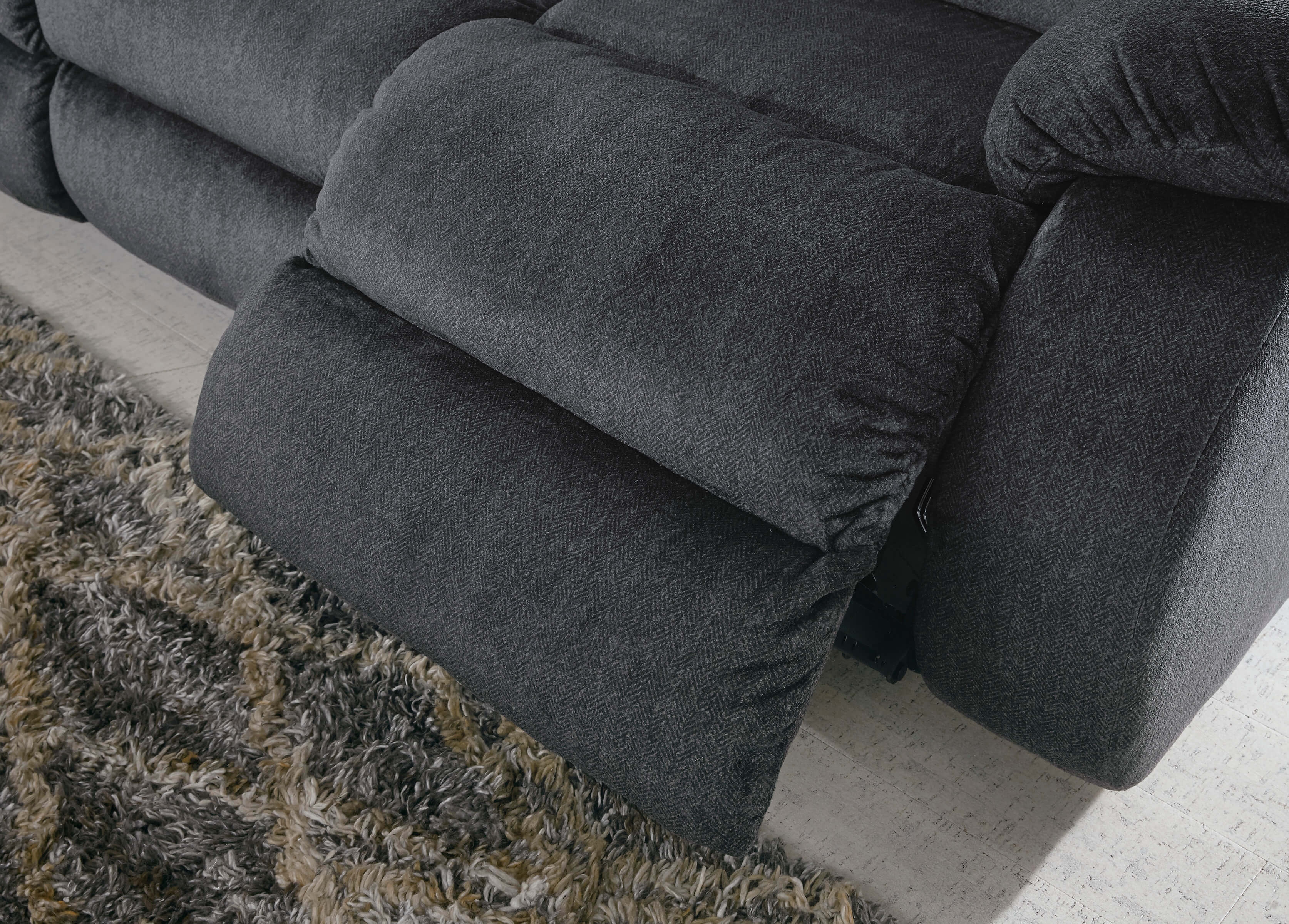 Burkner Polyester Power Reclining Sofa