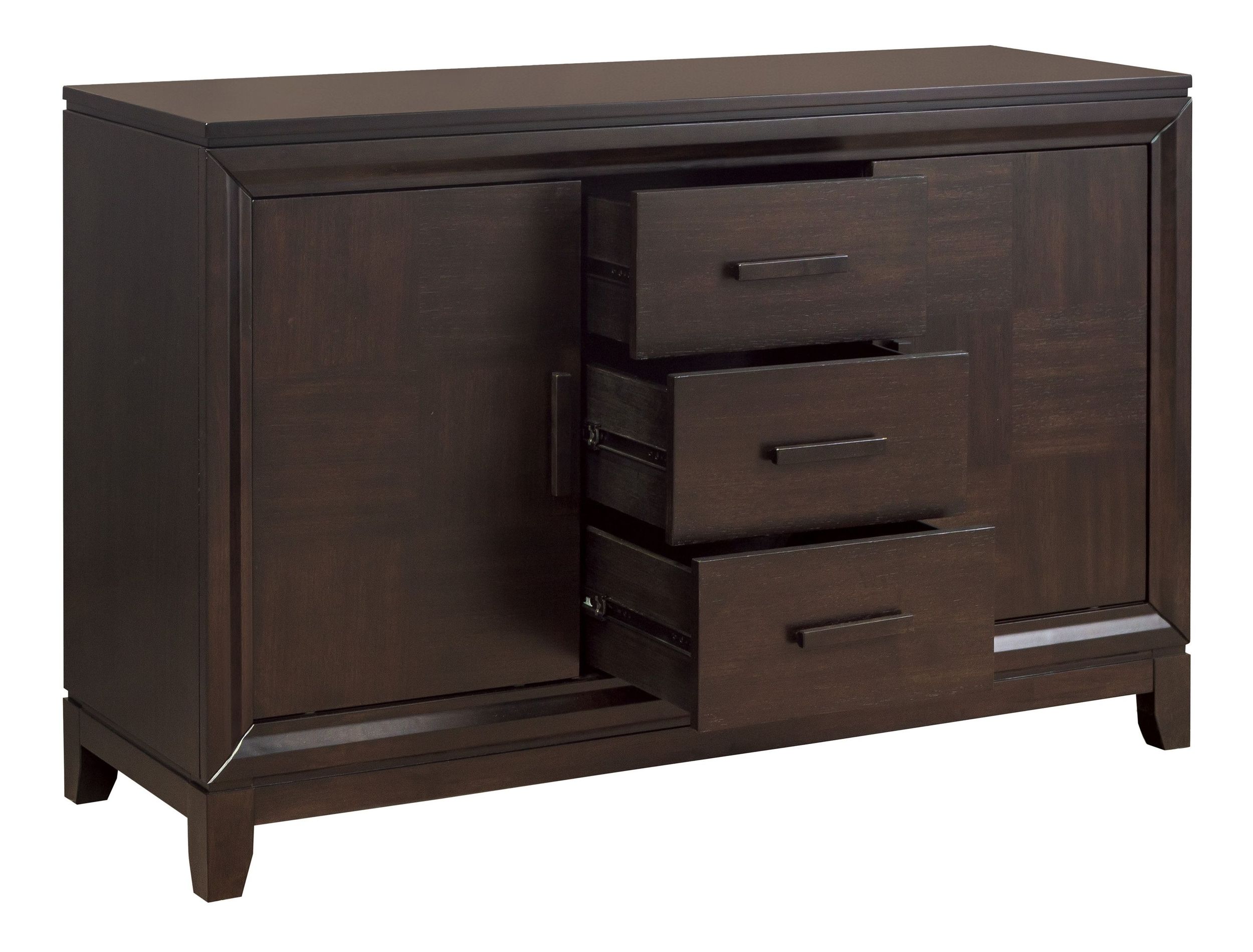 Kavanaugh Wood Server with 2 Doors & 3 Drawers