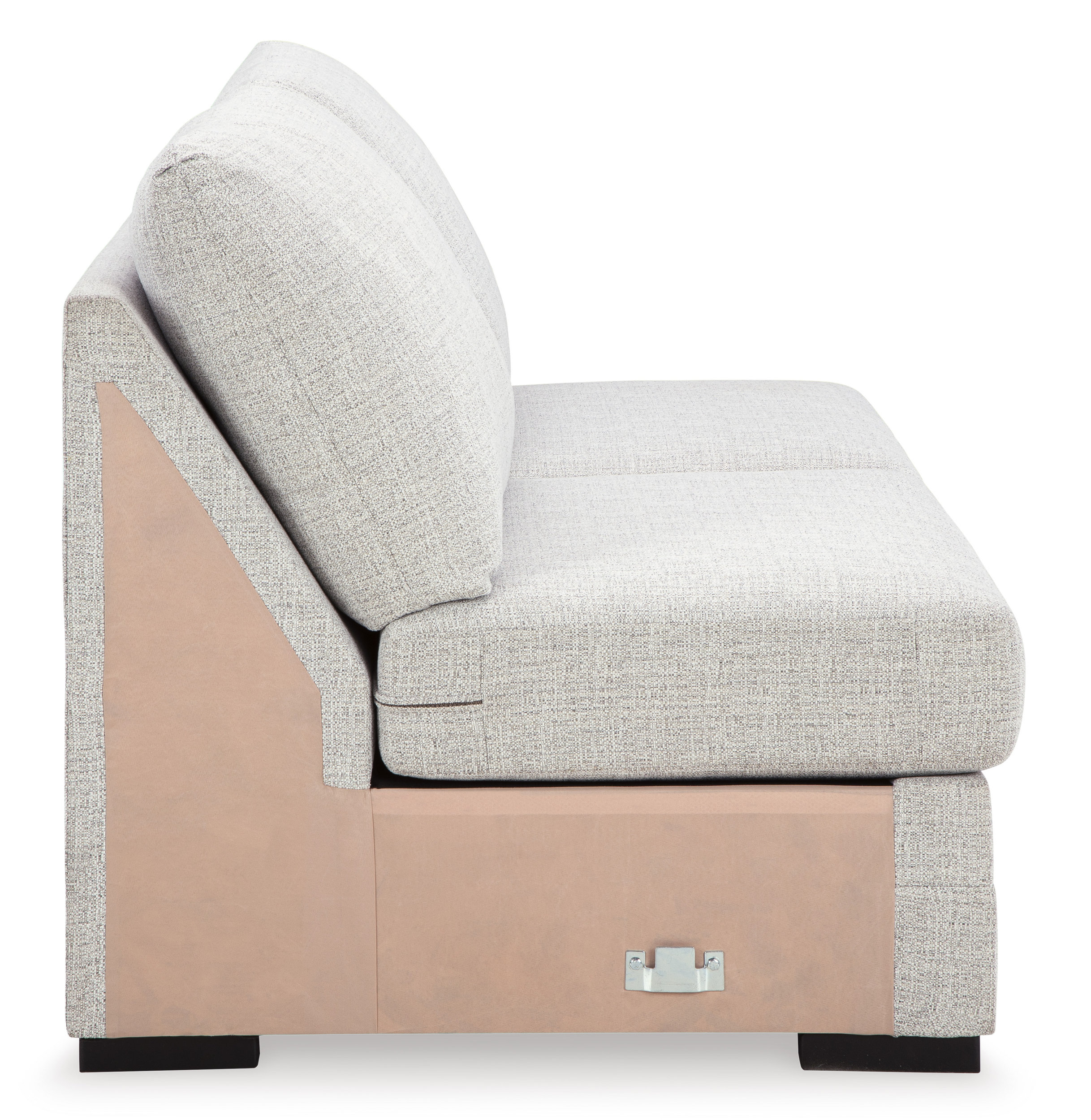 Koralynn Fabric 3-Piece U-Shaped Sectional Sofa w/Left Chaise