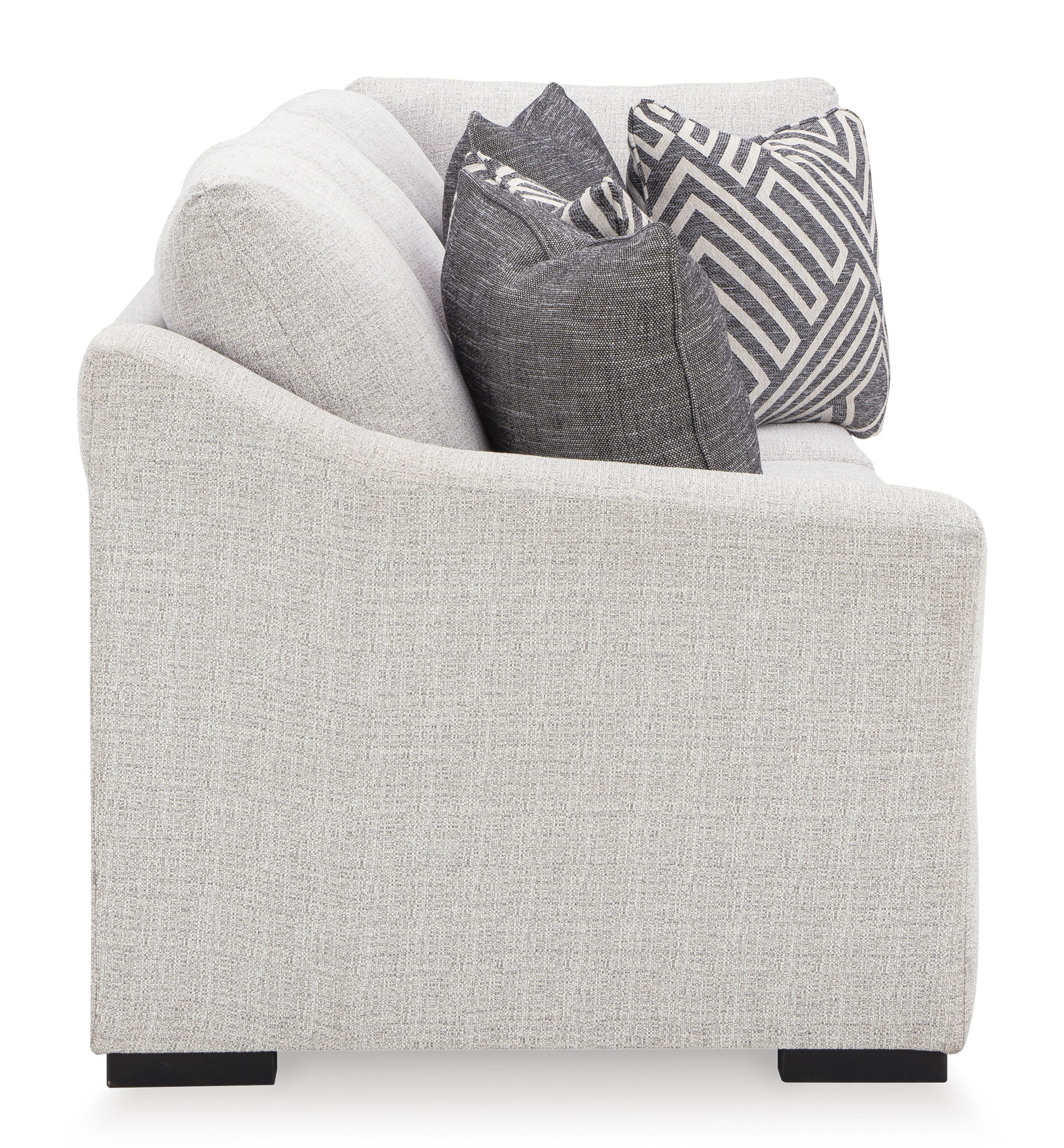 Koralynn Fabric 3-Piece U-Shaped Sectional Sofa w/Left Chaise