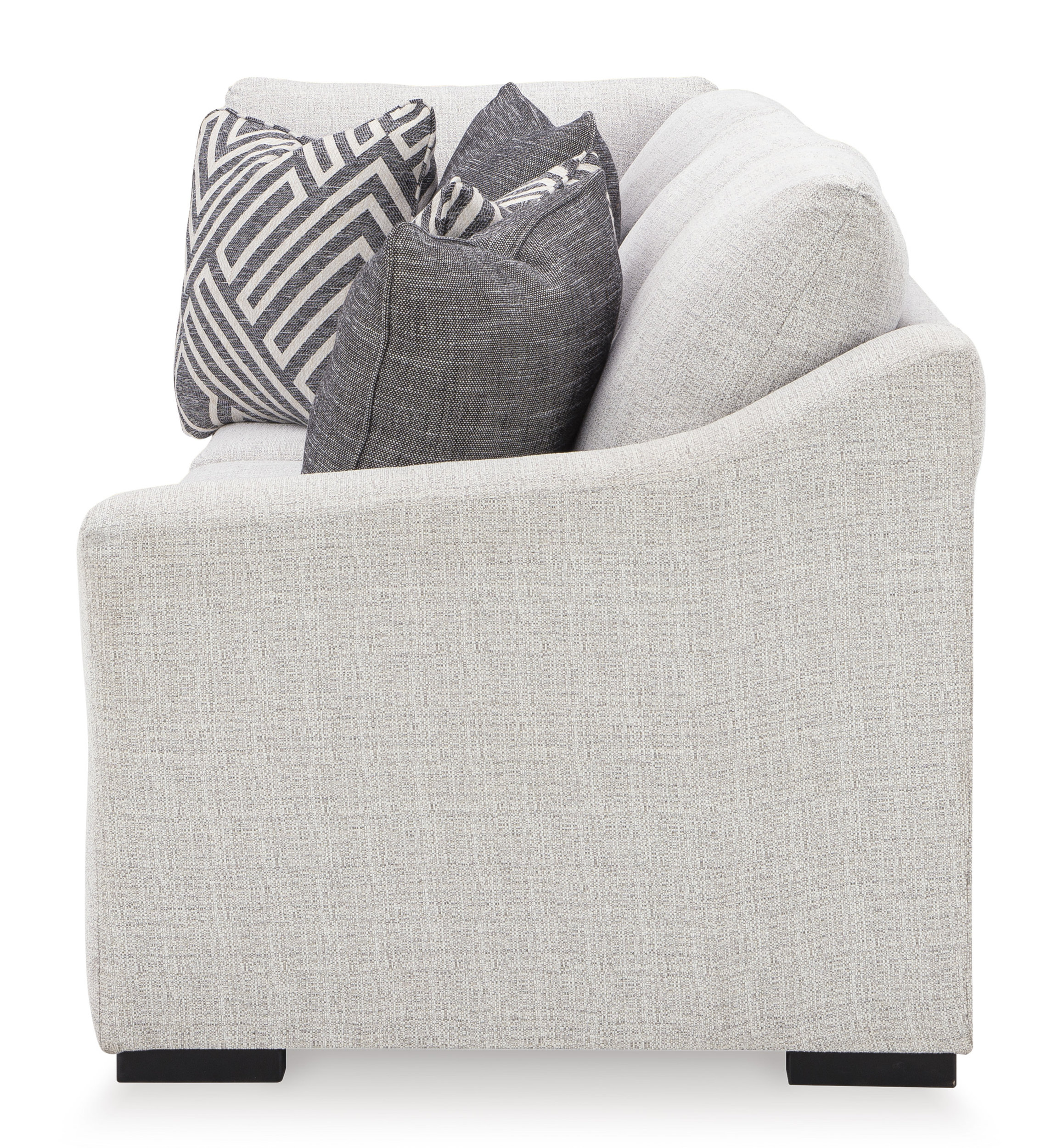 Koralynn Fabric 3-Piece U-Shaped Sectional Sofa w/Left Chaise