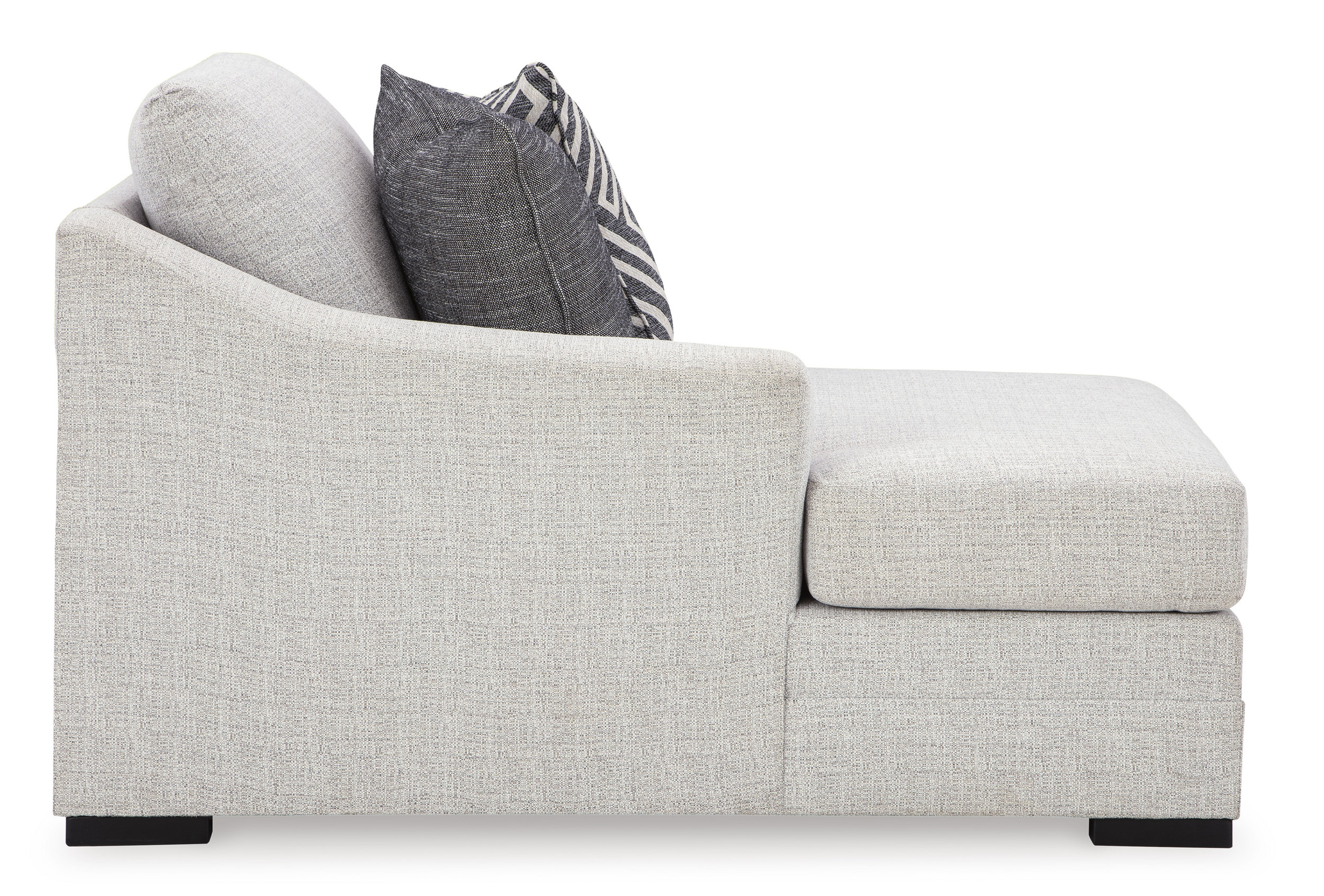 Koralynn Fabric U-Shaped 3-Piece Sectional Sofa w/Right Chaise