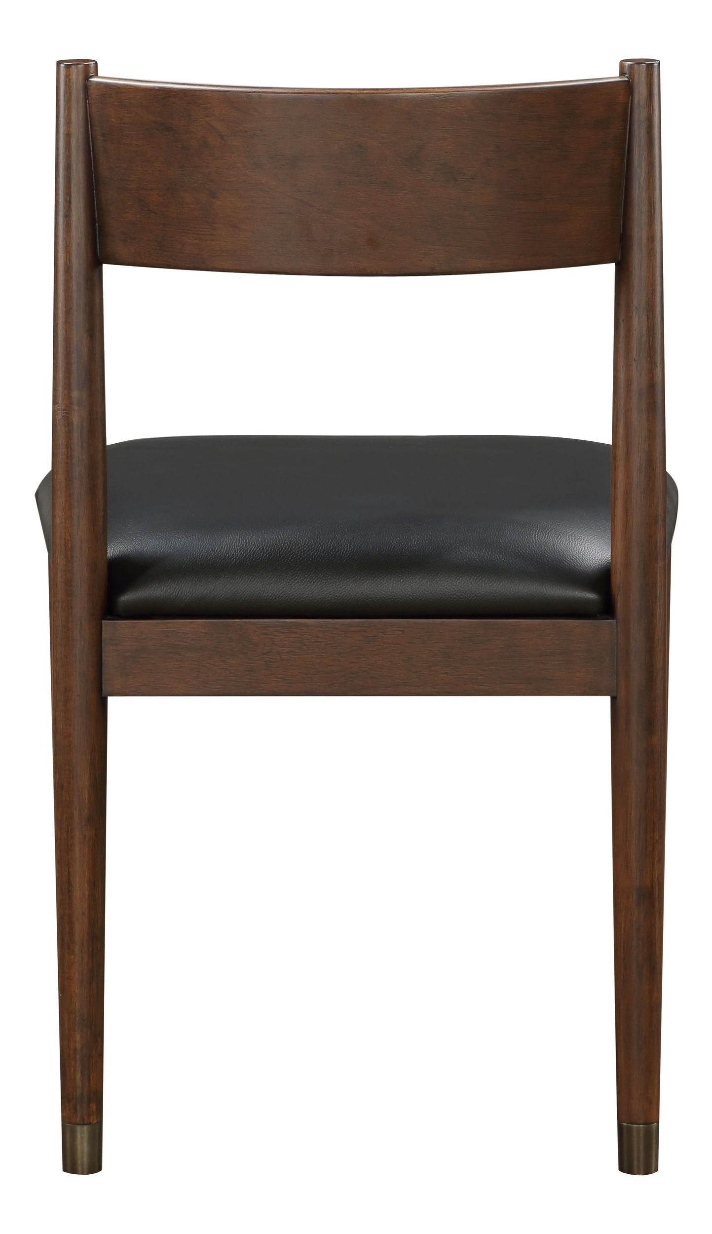 Clive Leather/Wood Side Chair