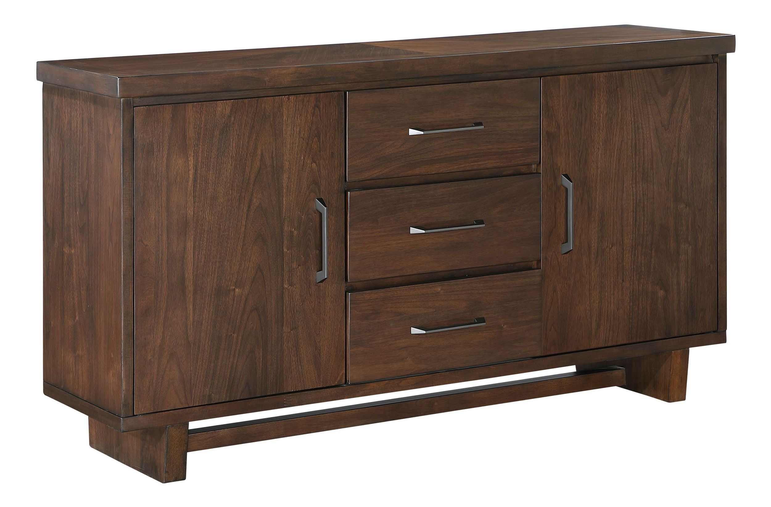Franco Wood Server with 2 Doors & 3 Drawers
