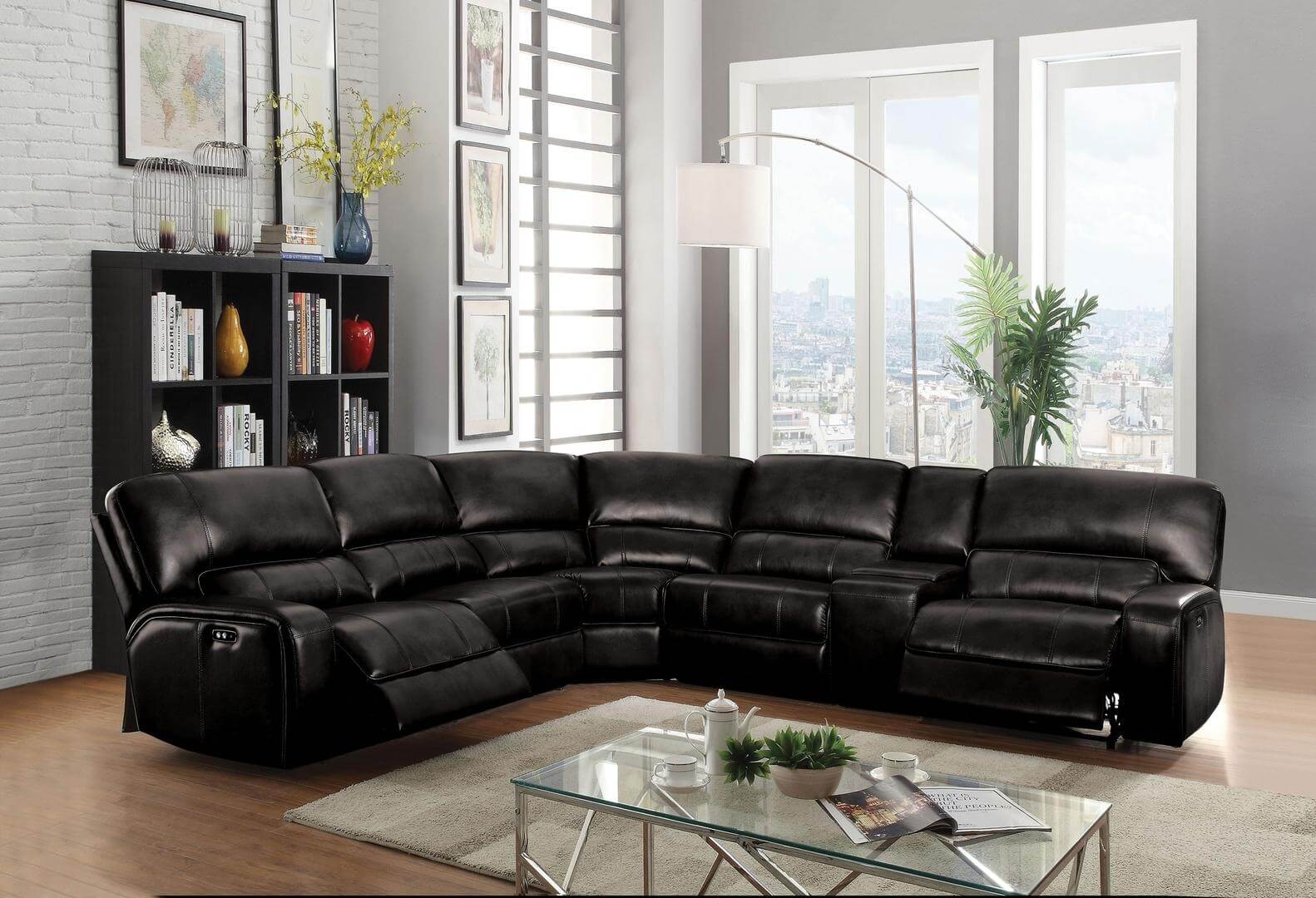 Saul Power Sectional Sofa