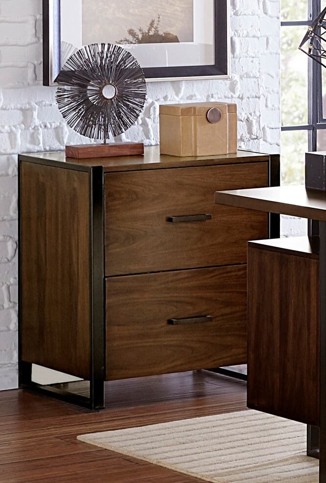 Sedley Transitional Wood File Cabinet by Homelegance