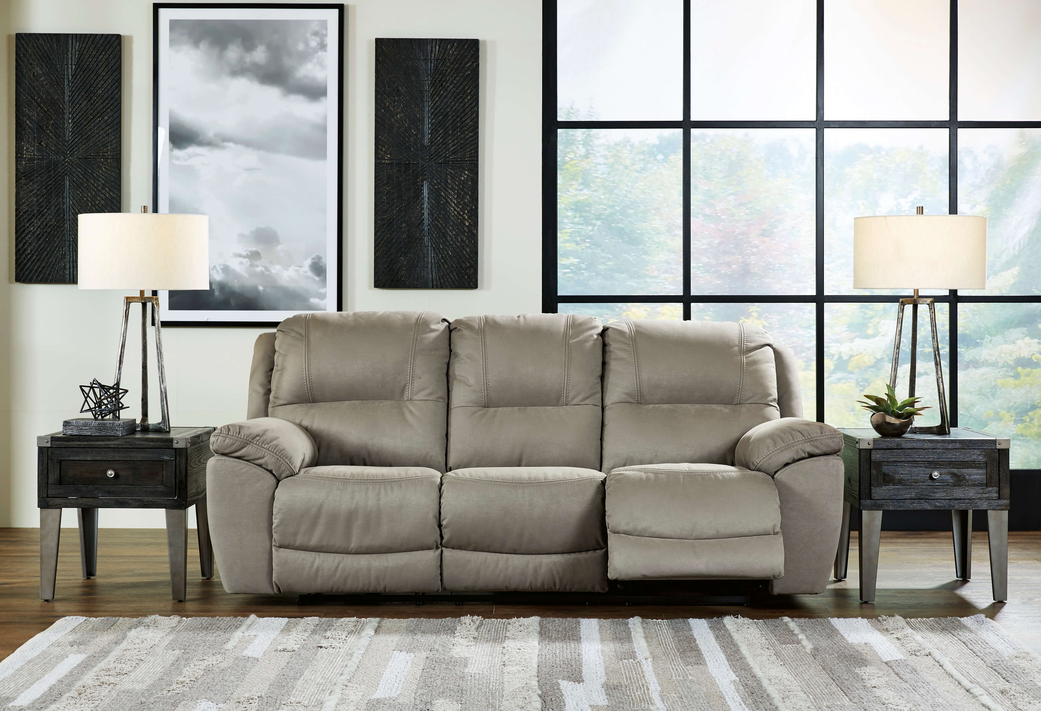Next-Gen Gaucho Polyester Power Reclining Living Room Set