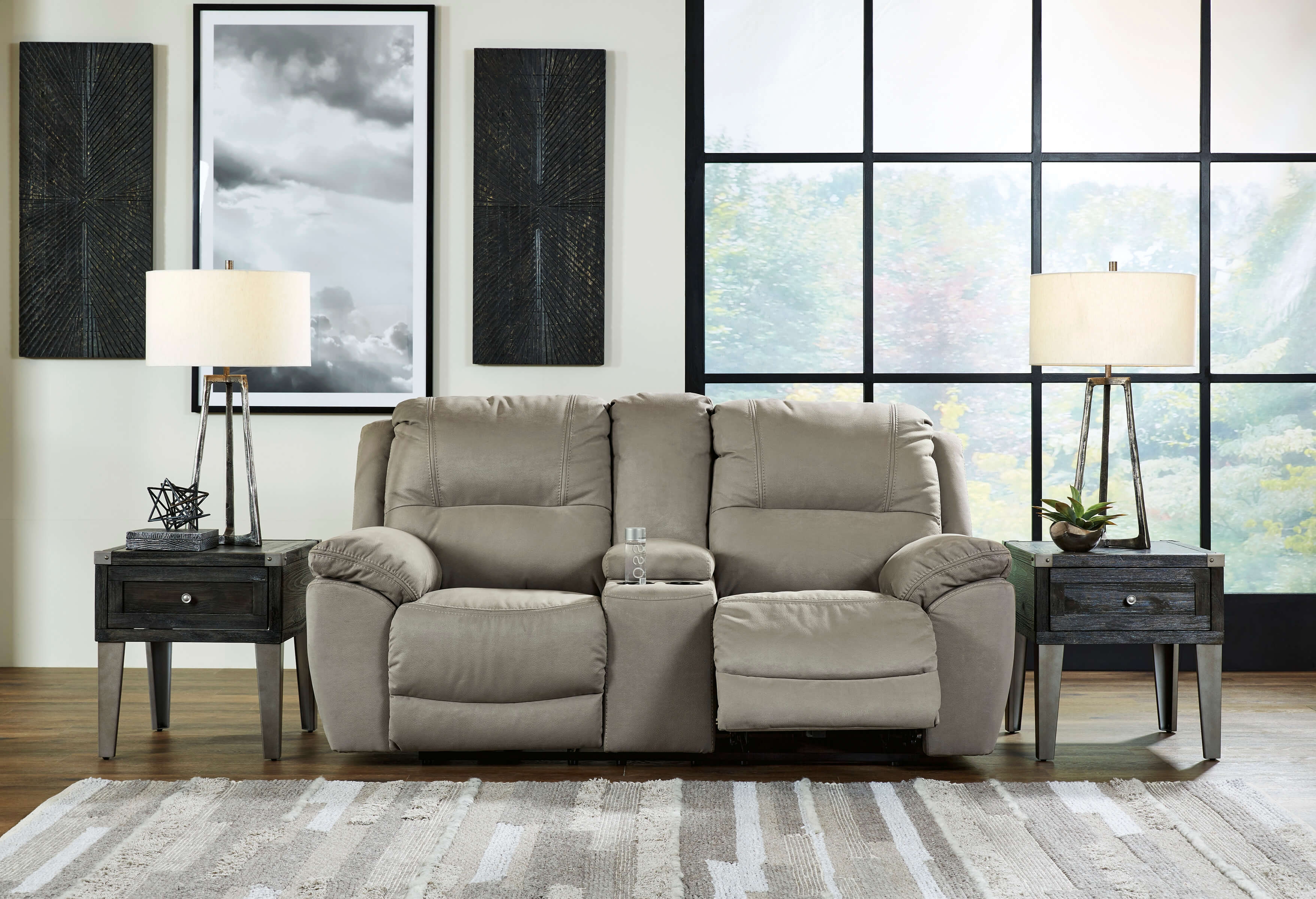 Next-Gen Gaucho Fabric Power Recilining Loveseat