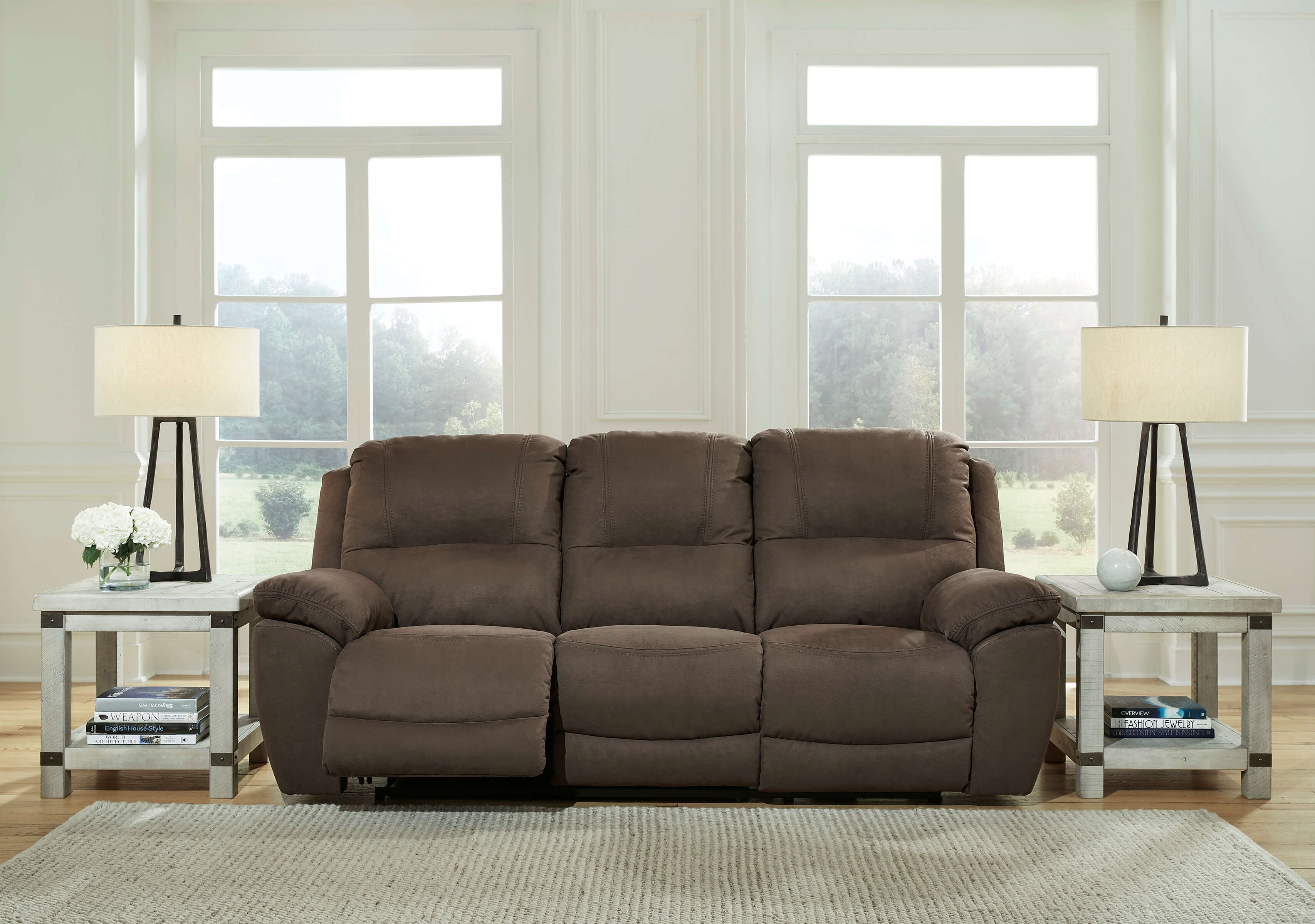 Next-Gen Gaucho Polyester Power Reclining Living Room Set