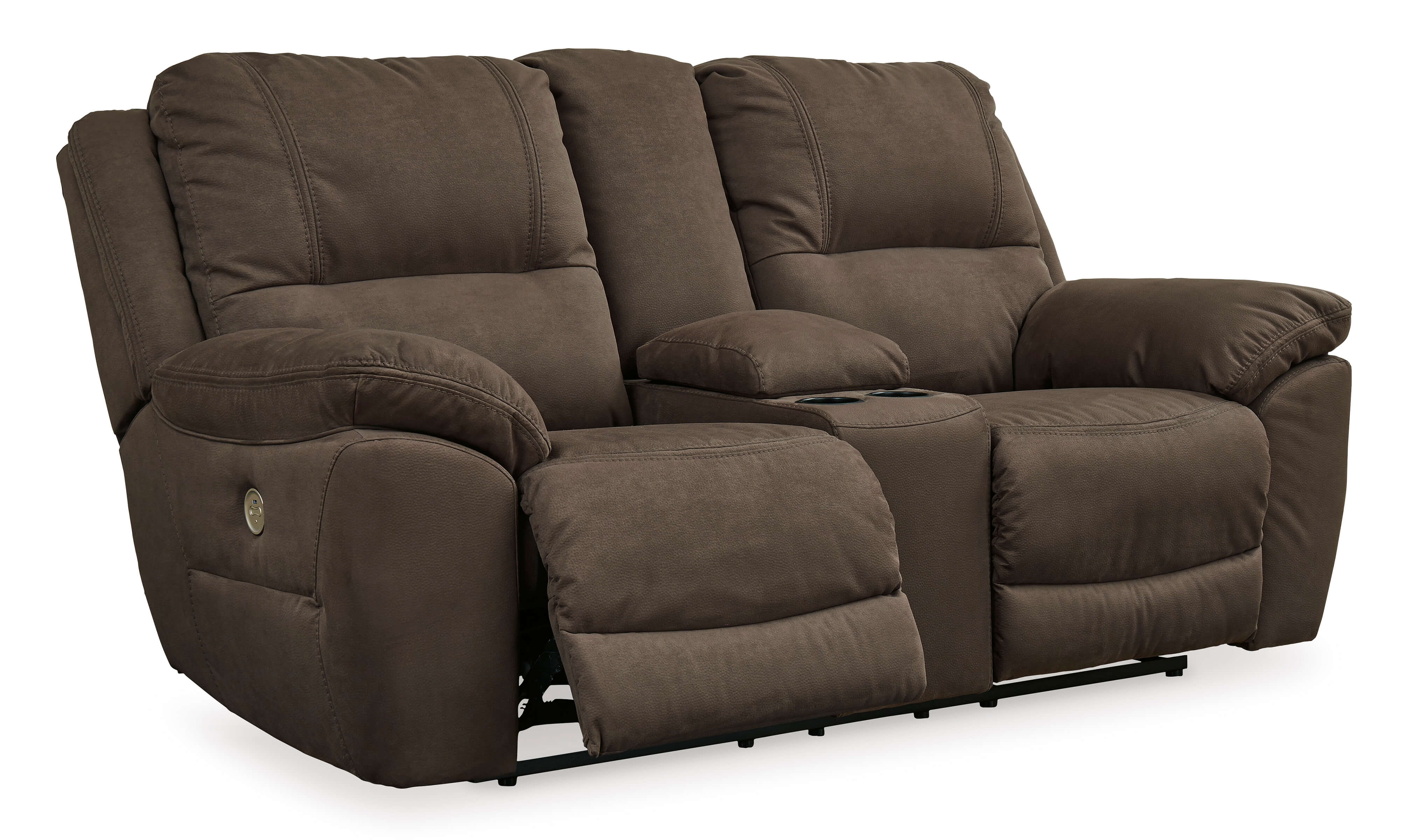 Next-Gen Gaucho Polyester Power Reclining Loveseat w/Console