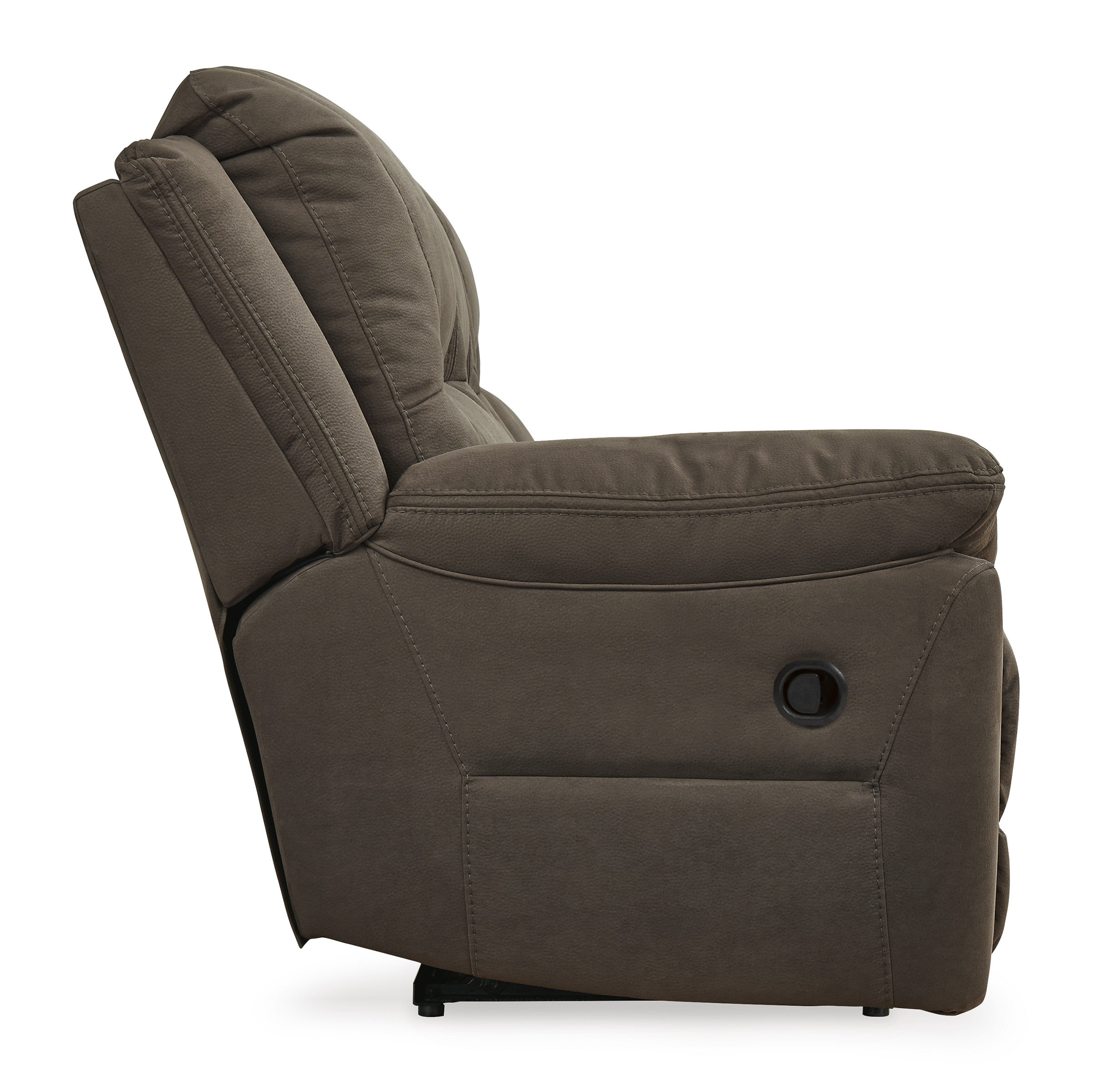 Next-Gen Gaucho Faux Nubuck Leather Reclining Sofa