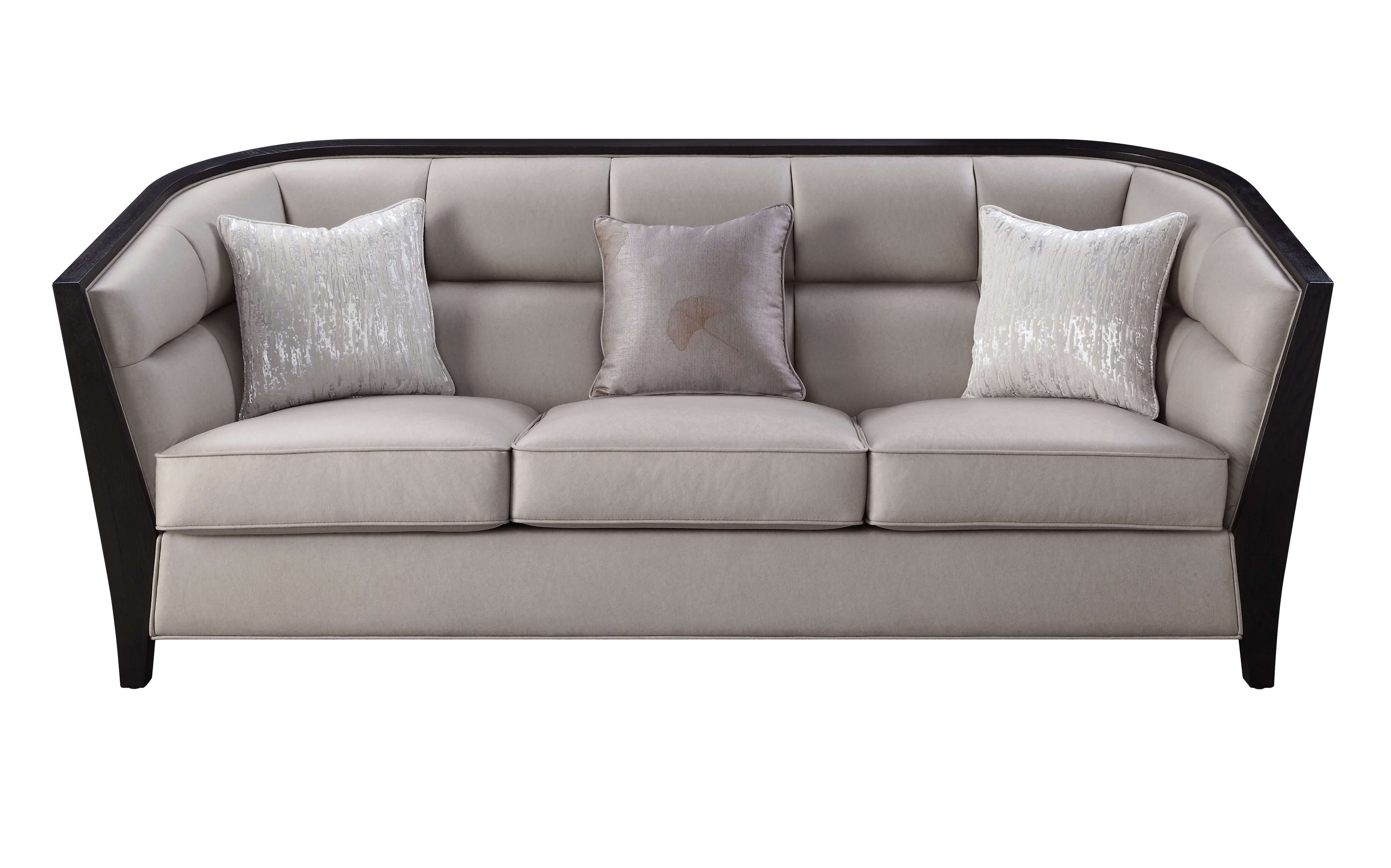 Zemocryss Sofa with 3 Pillows