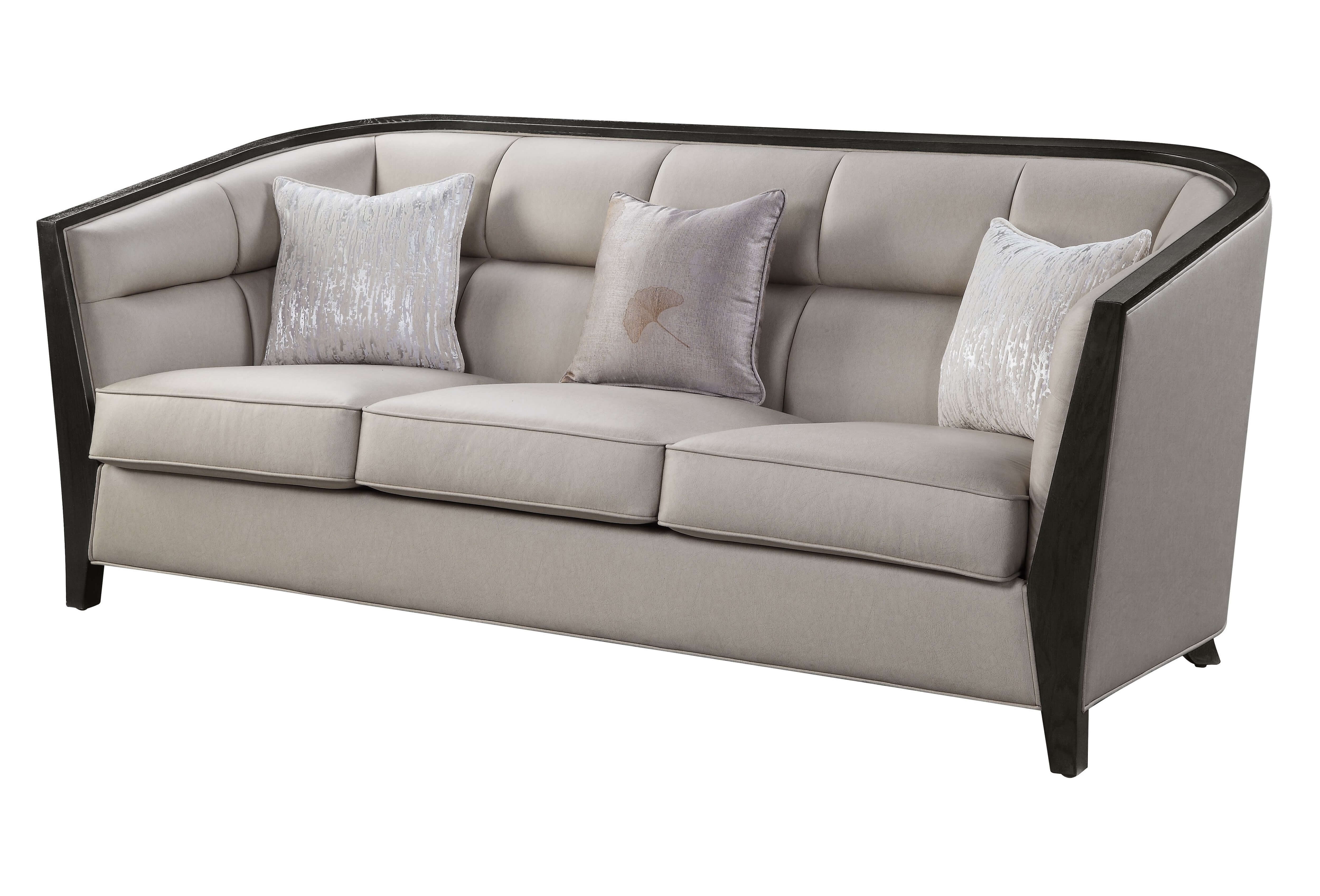 Zemocryss Fabric/Wood Living Room Set