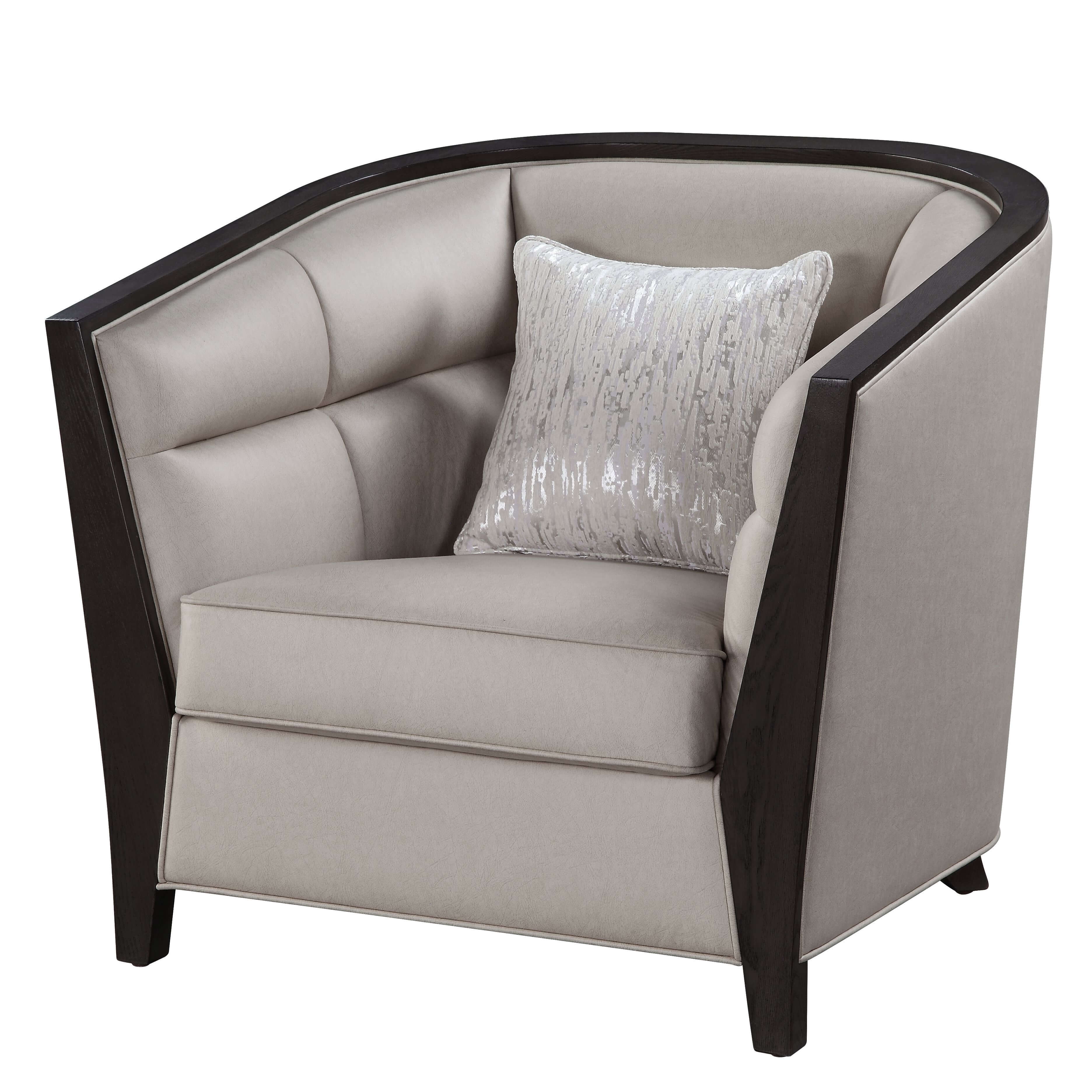 Zemocryss Fabric/Wood Living Room Set
