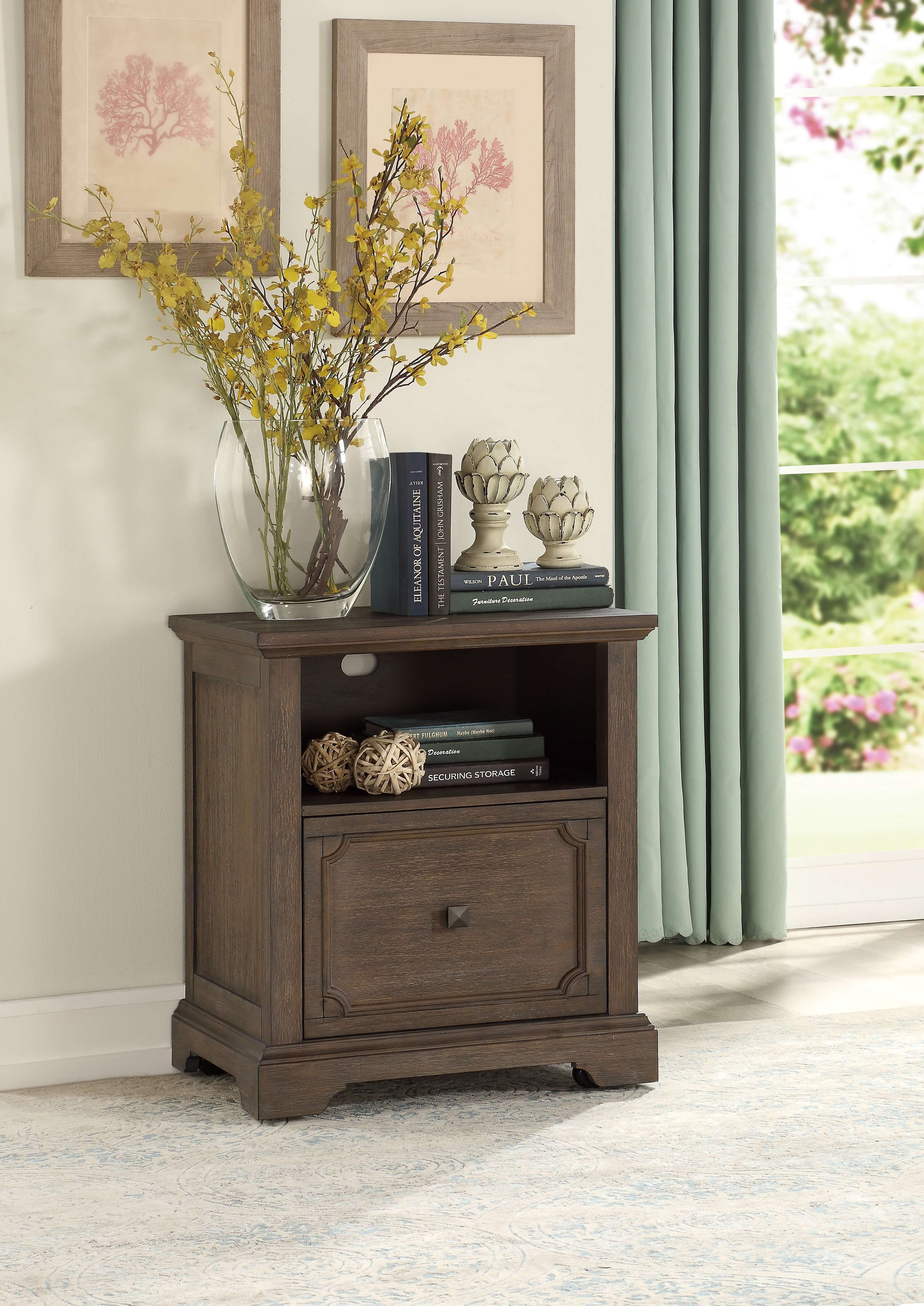 Toulon Classic Wood File Cabinet