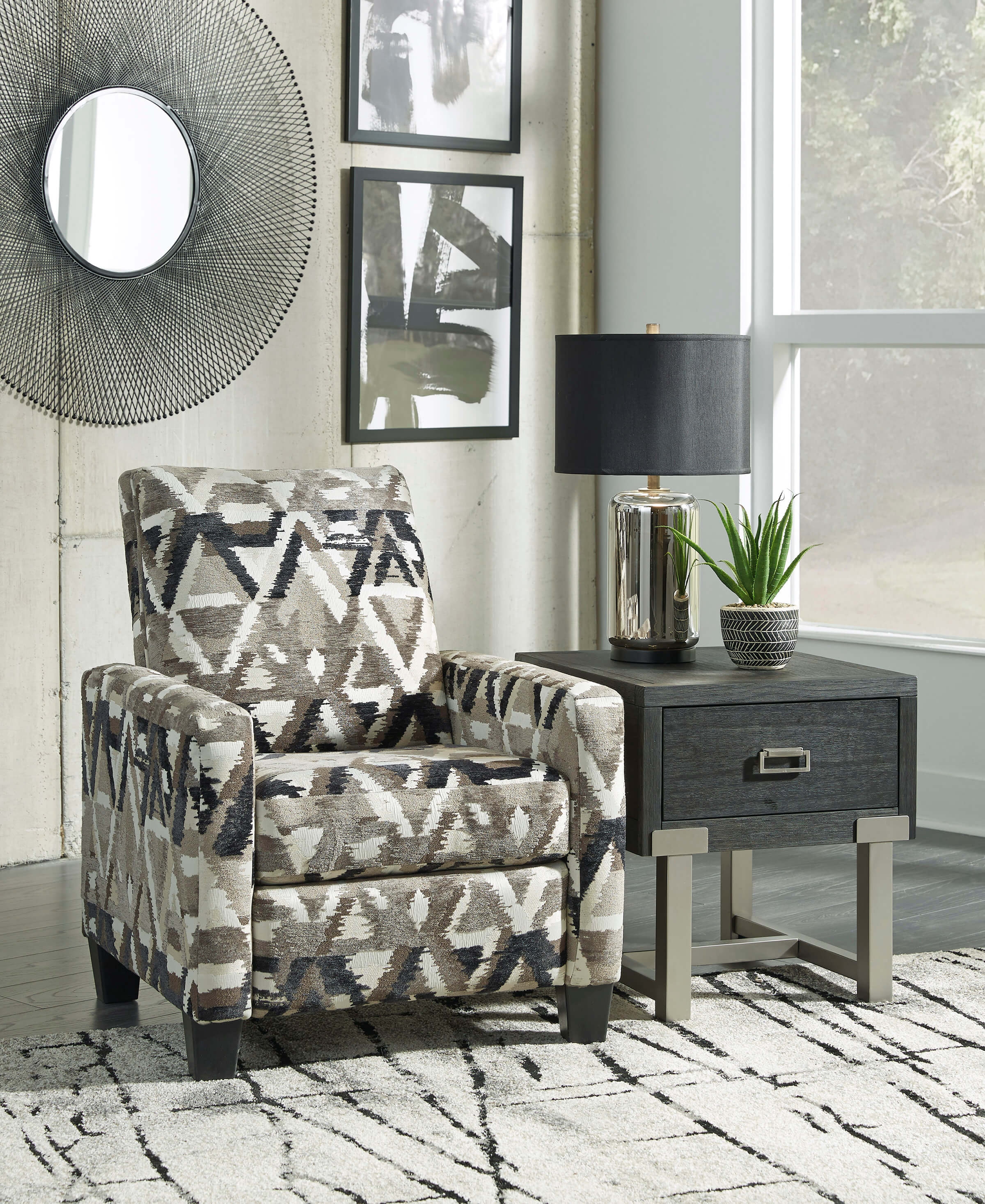 Colleyville Polyester Recliner